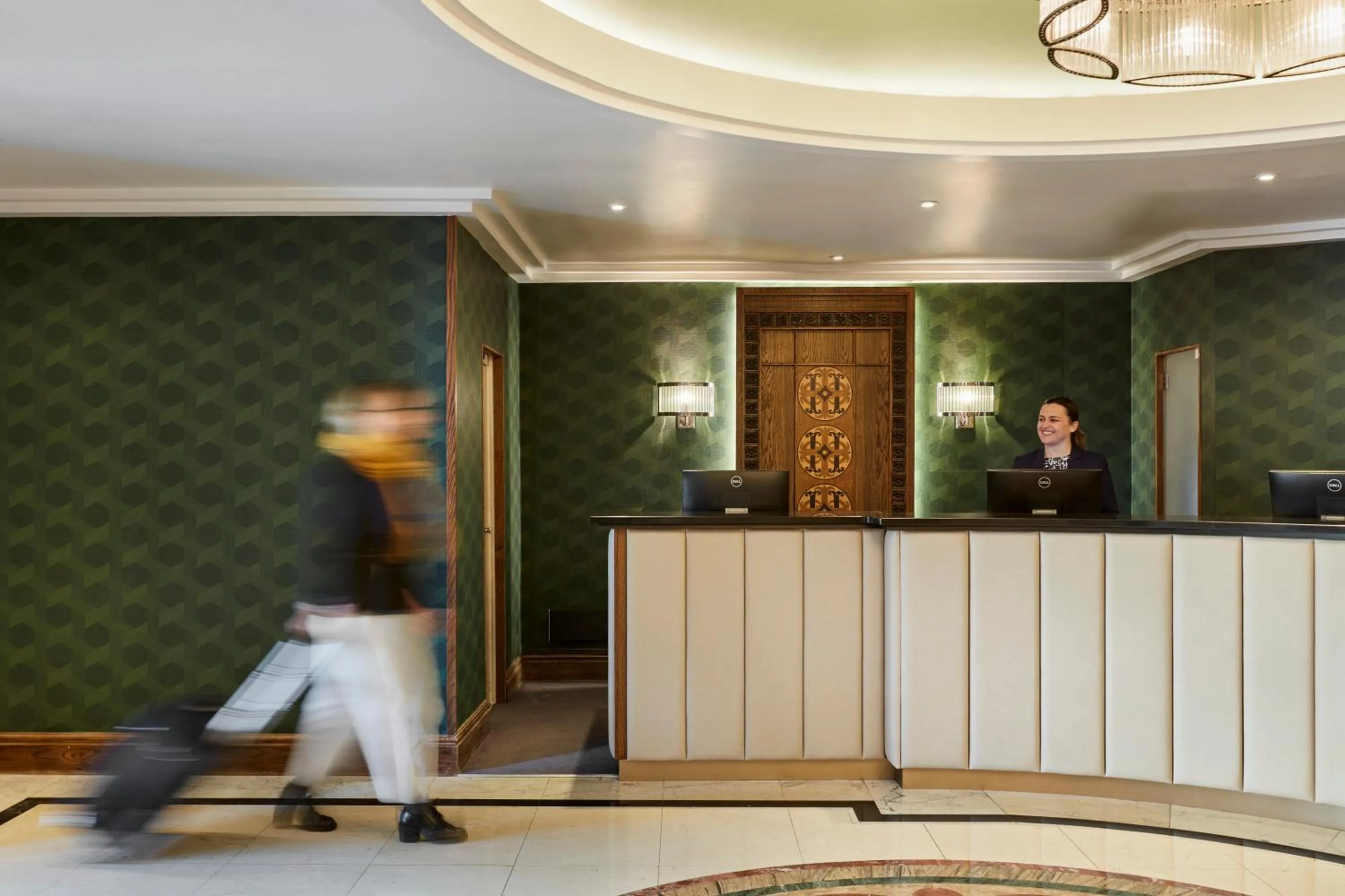 Lobby or reception in The Clermont London, Charing Cross