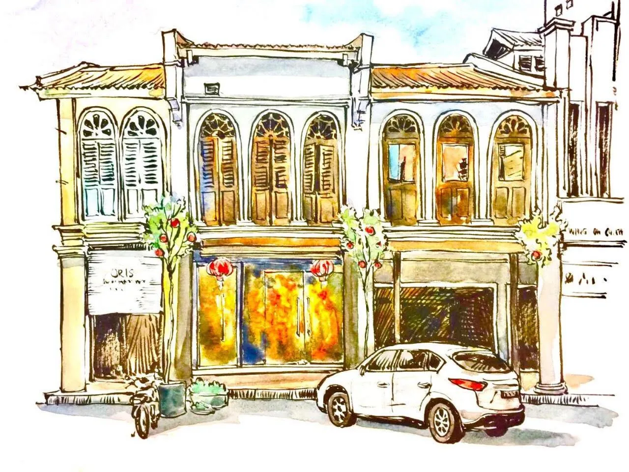 Facade/entrance in JQ Ban Loong Boutique Hotel