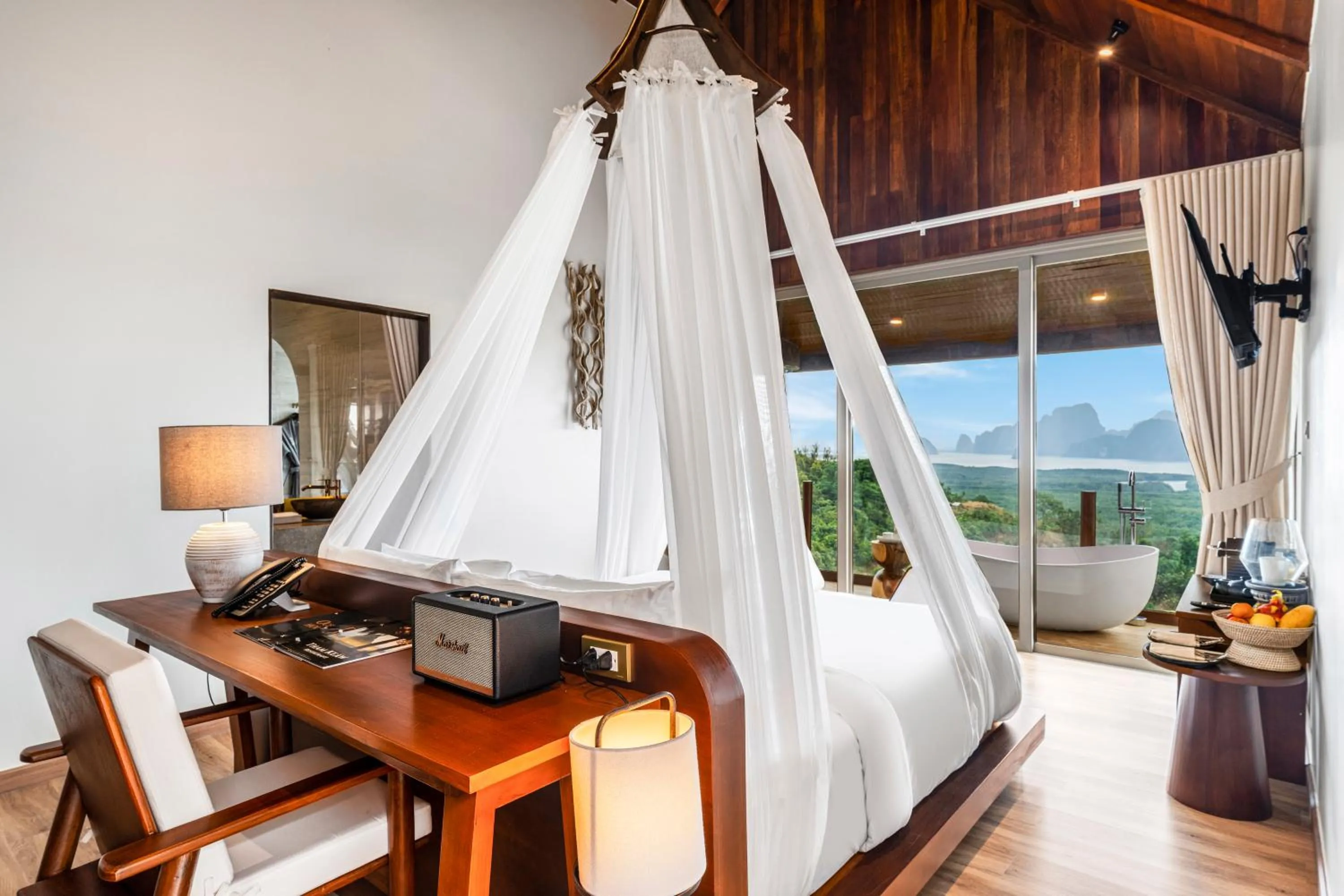 Natural landscape, Bed in Sametnangshe Boutique