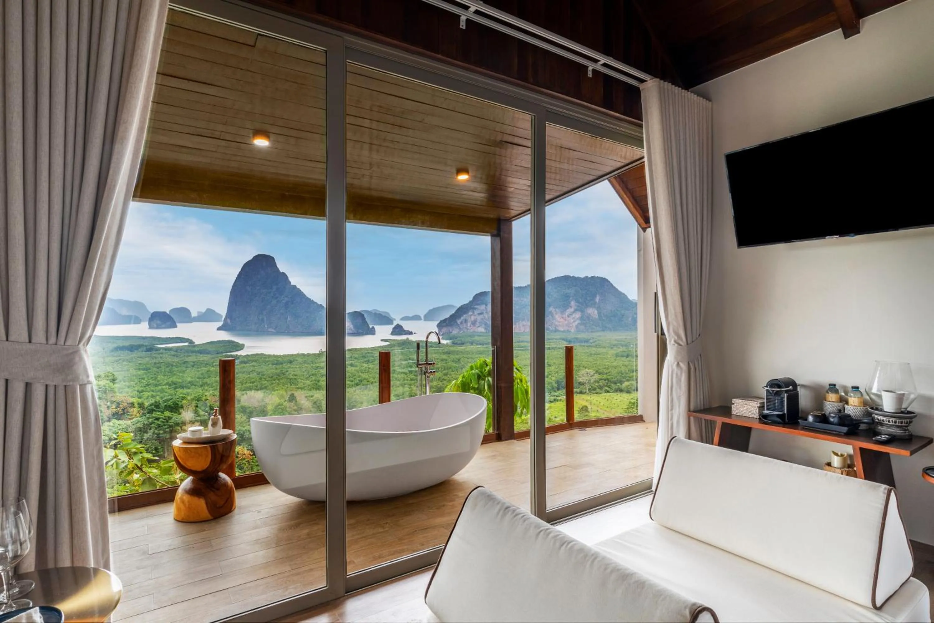 Natural landscape, Bed in Sametnangshe Boutique