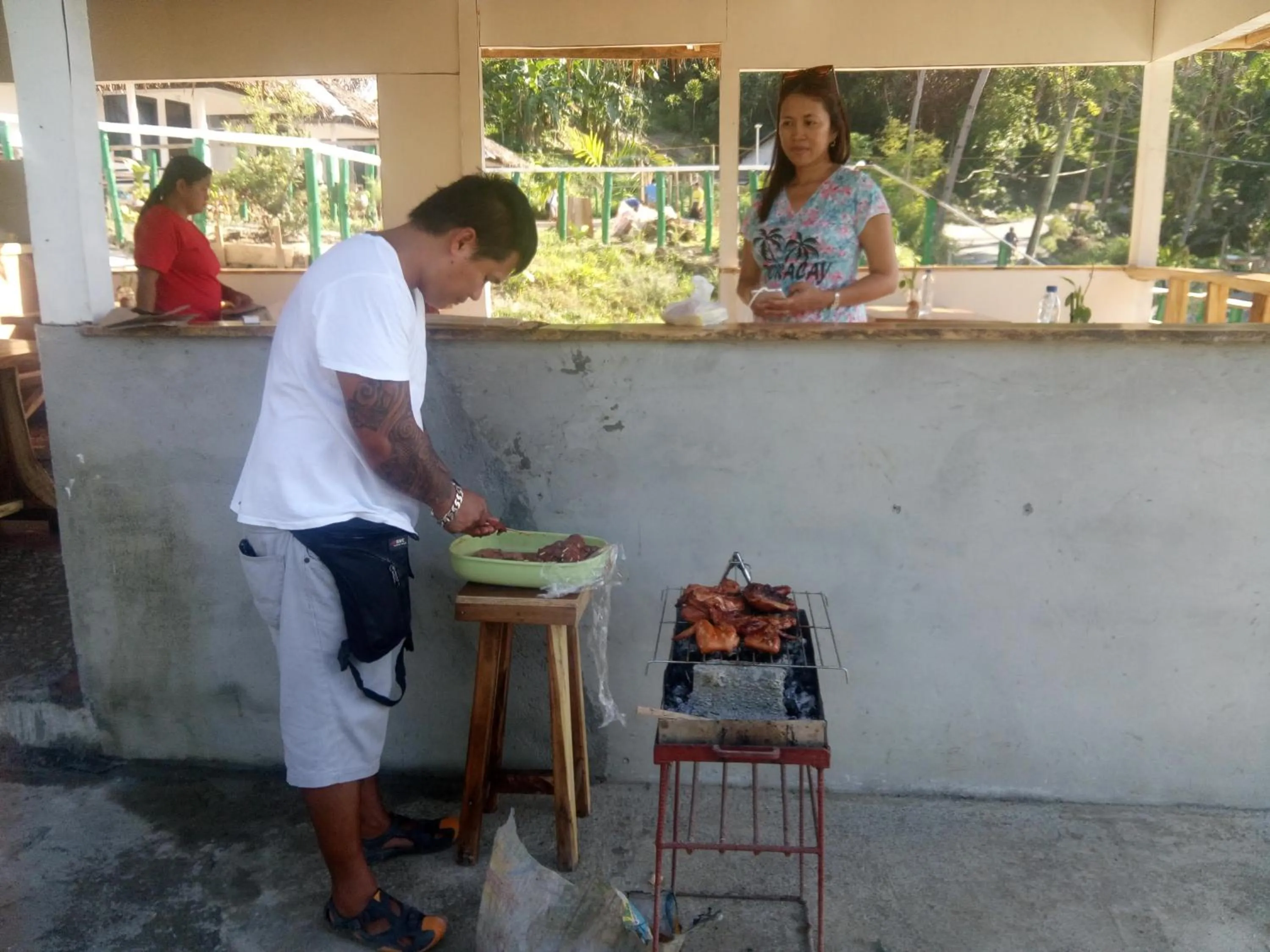 BBQ facilities in Dahilig Resort