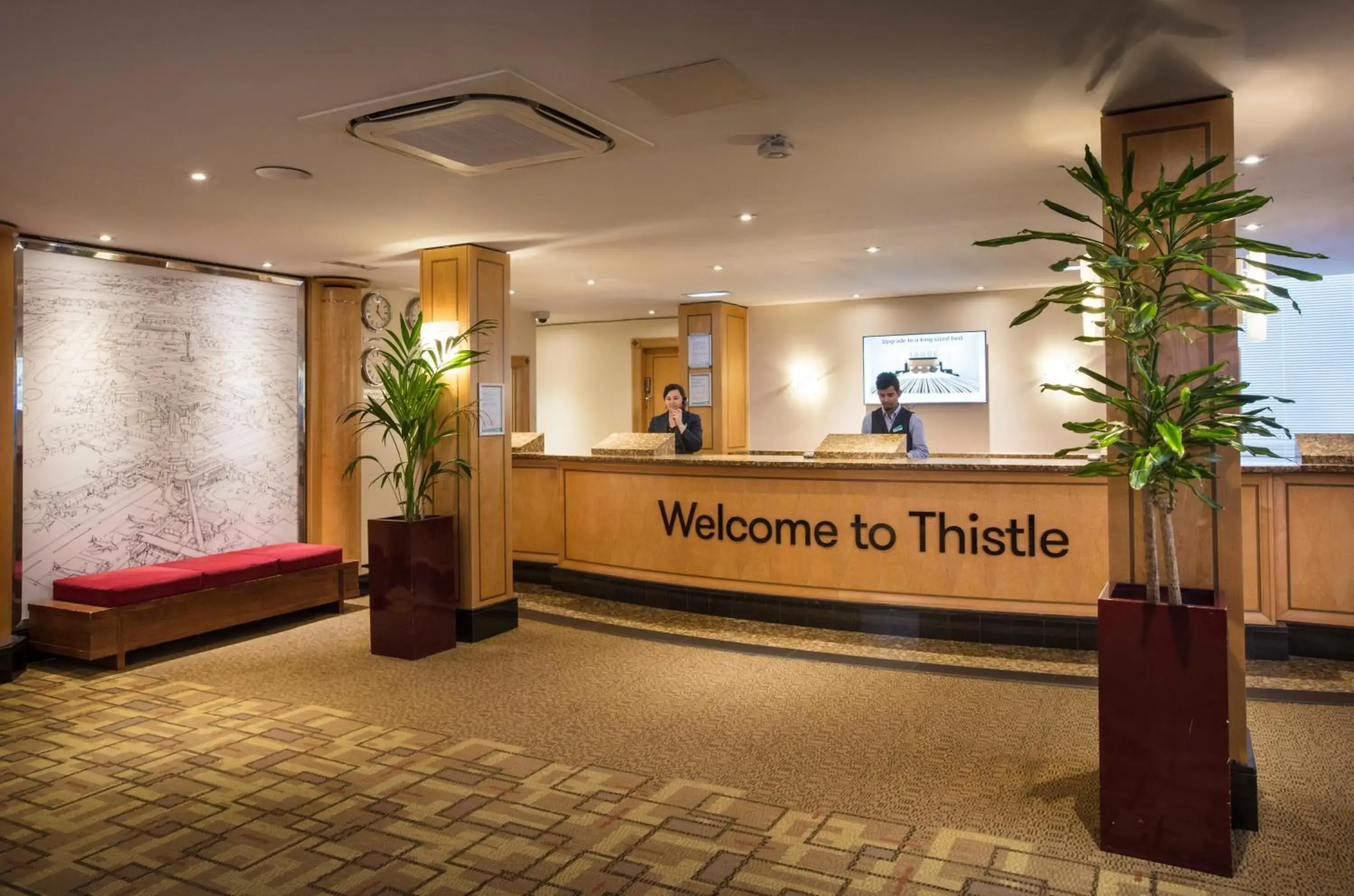 Lobby or reception in Thistle London Heathrow Terminal 5 Lobby or reception in Thistle London Heathrow Terminal 5