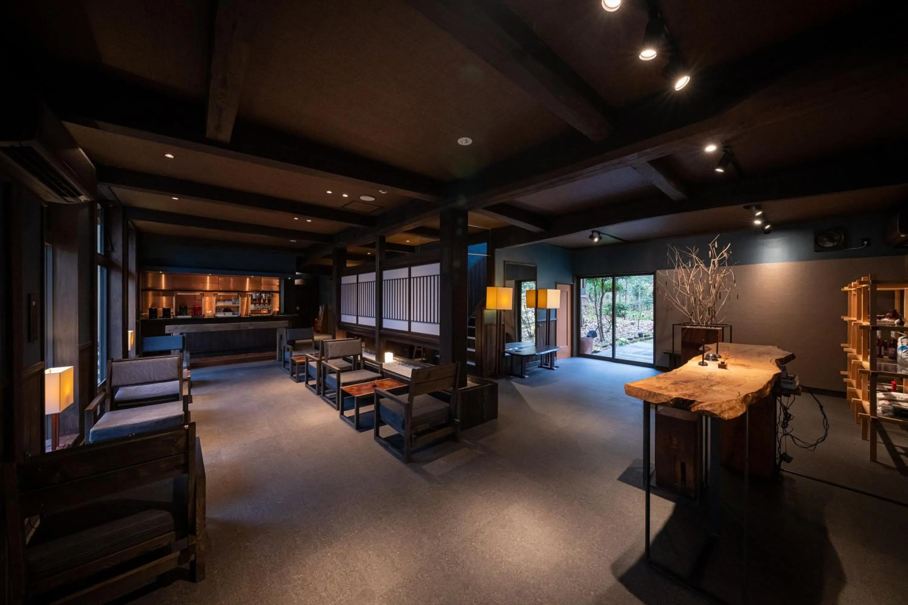 Lounge or bar in Ryokan Nushiya