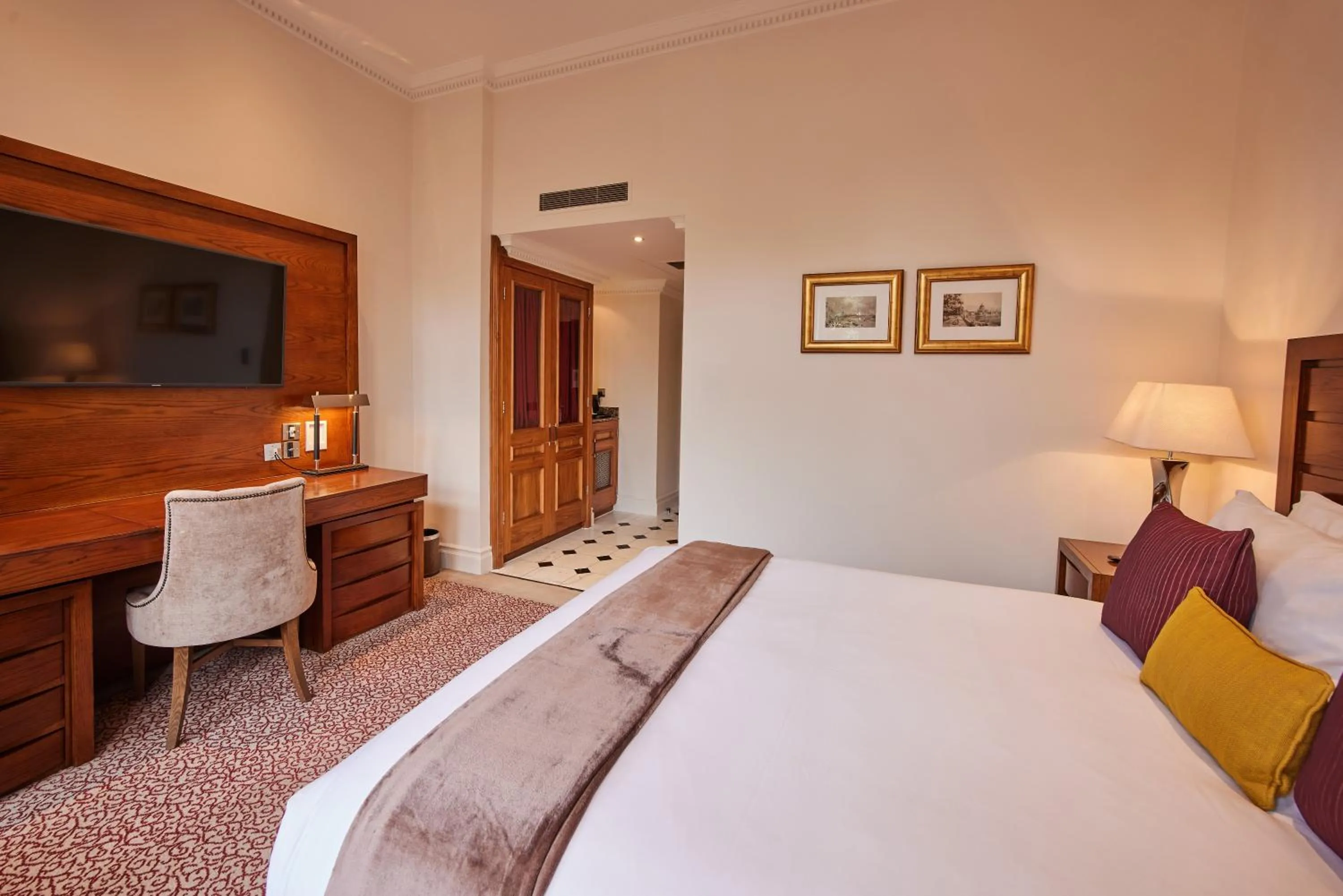 Bed in The Royal Horseguards Hotel, London