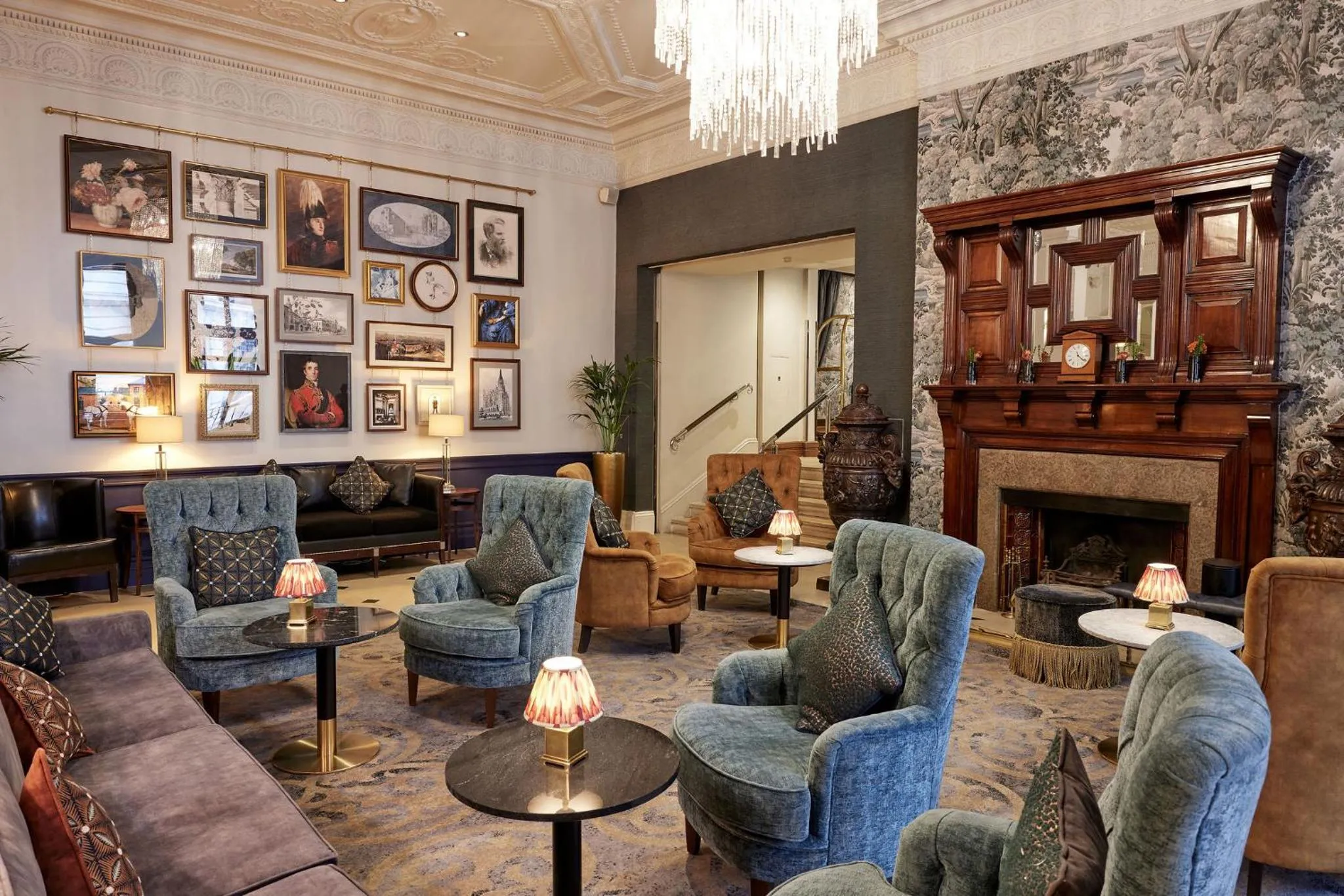 Lobby or reception in The Royal Horseguards Hotel, London