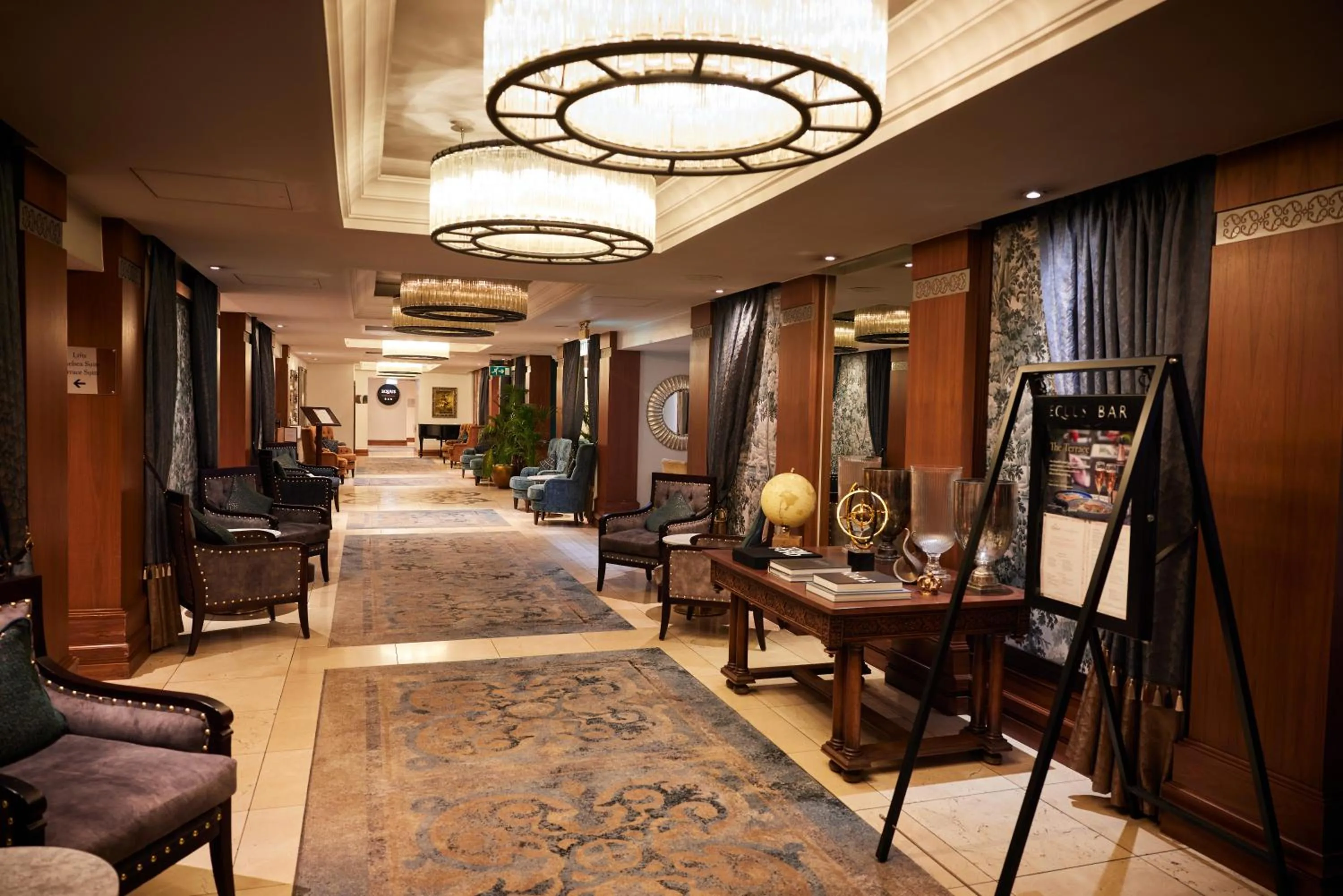 Lobby or reception in The Royal Horseguards Hotel, London