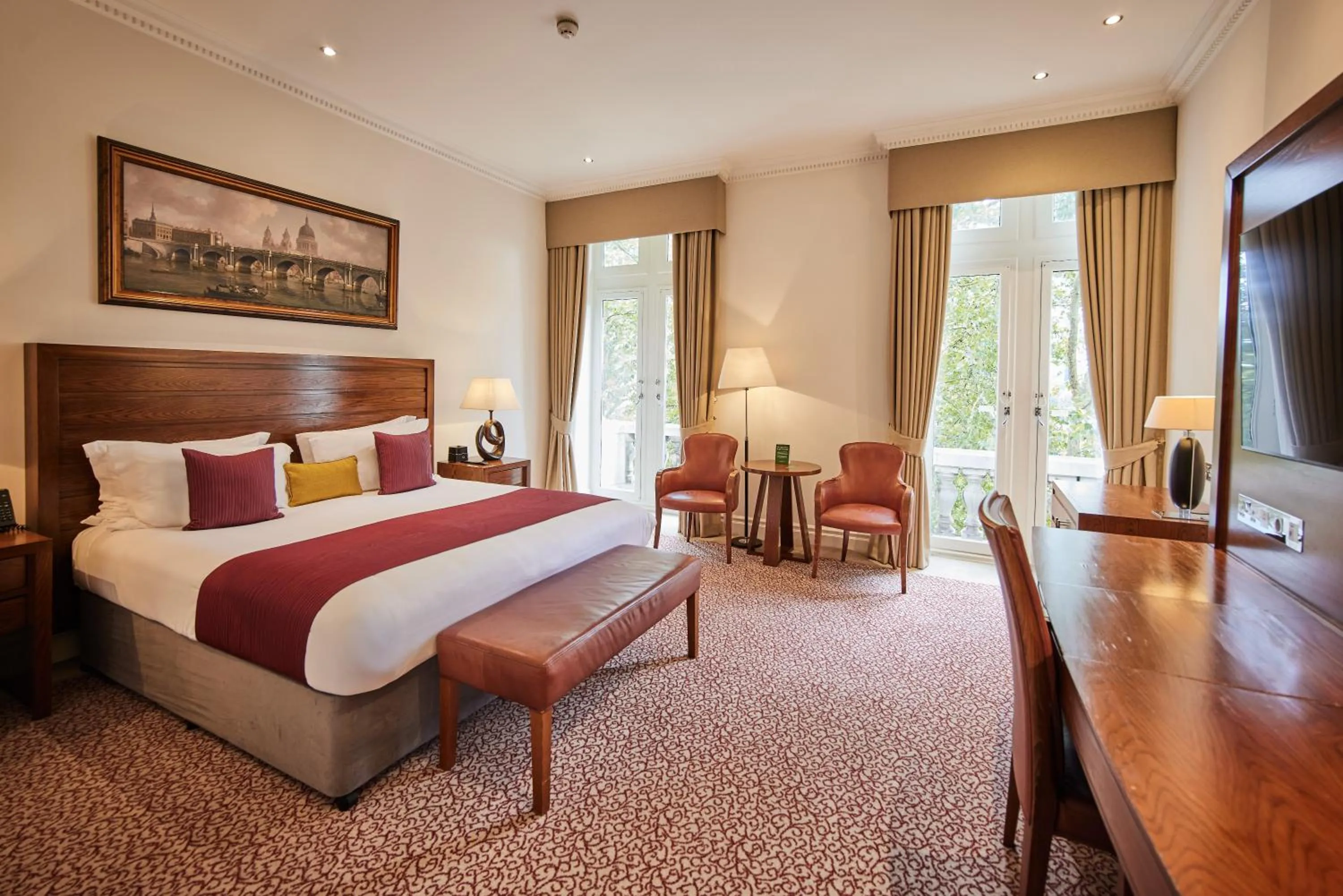 Bed in The Royal Horseguards Hotel, London