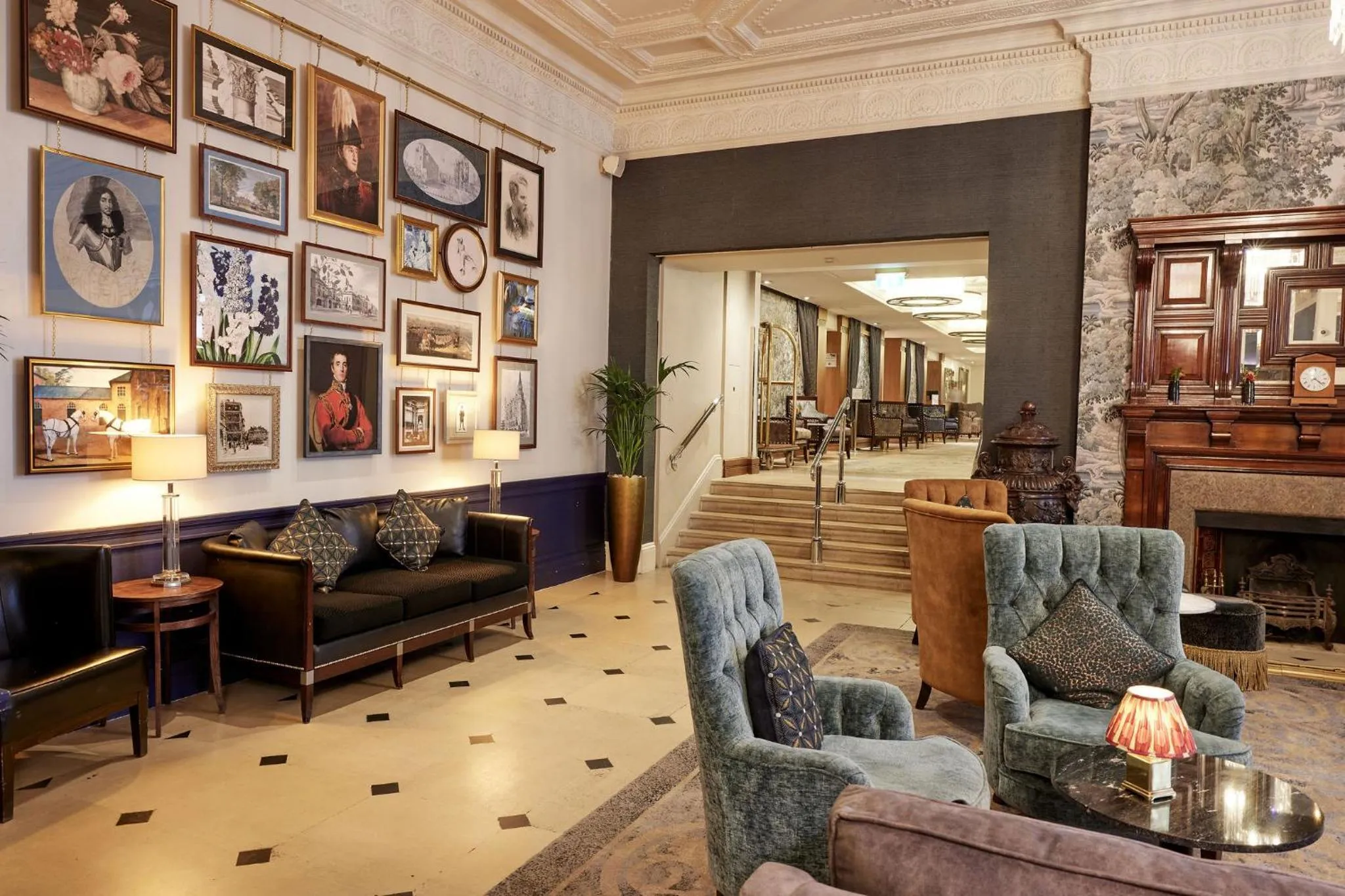 Lobby or reception in The Royal Horseguards Hotel, London