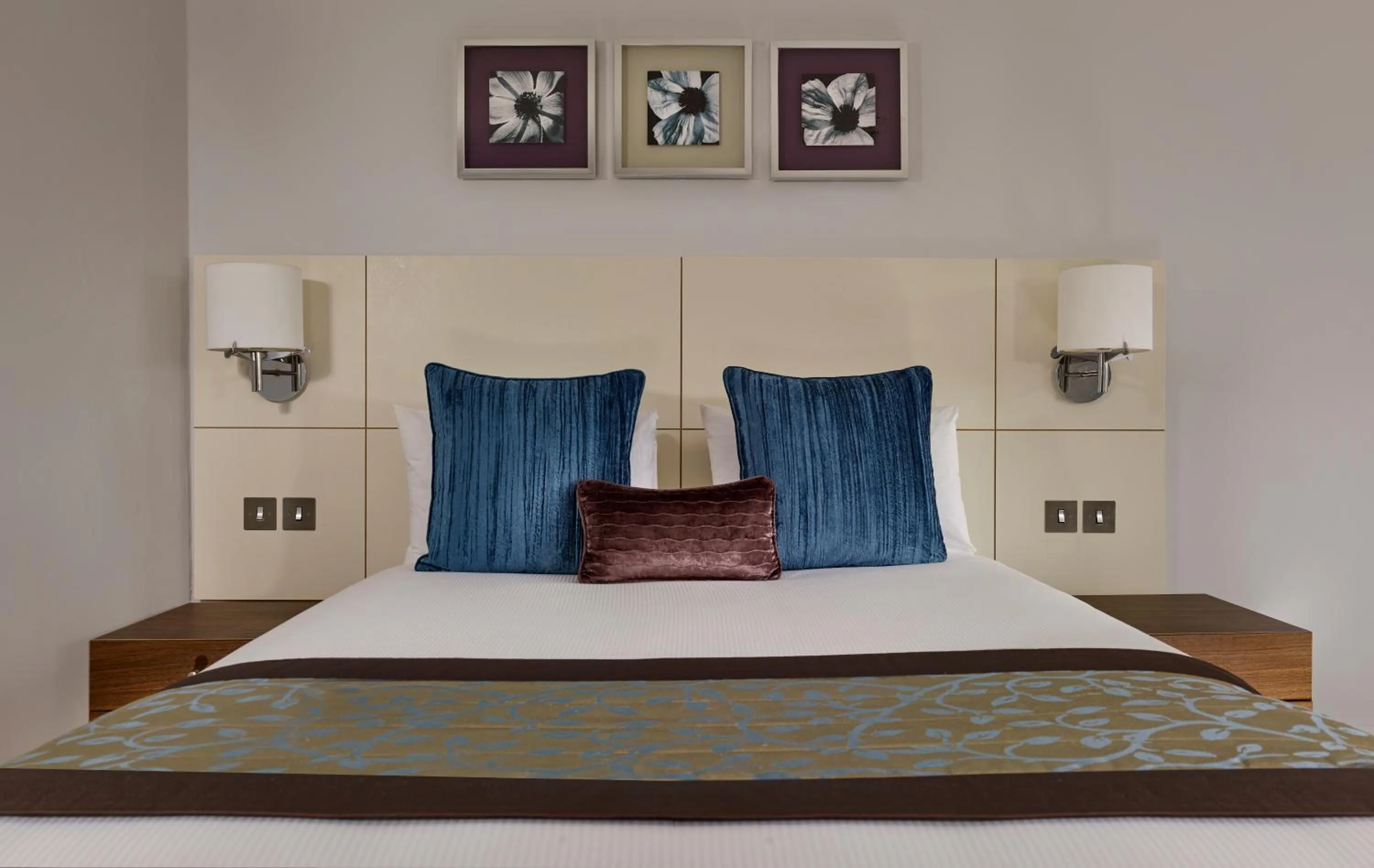 Bed in The Tower Hotel, by Thistle