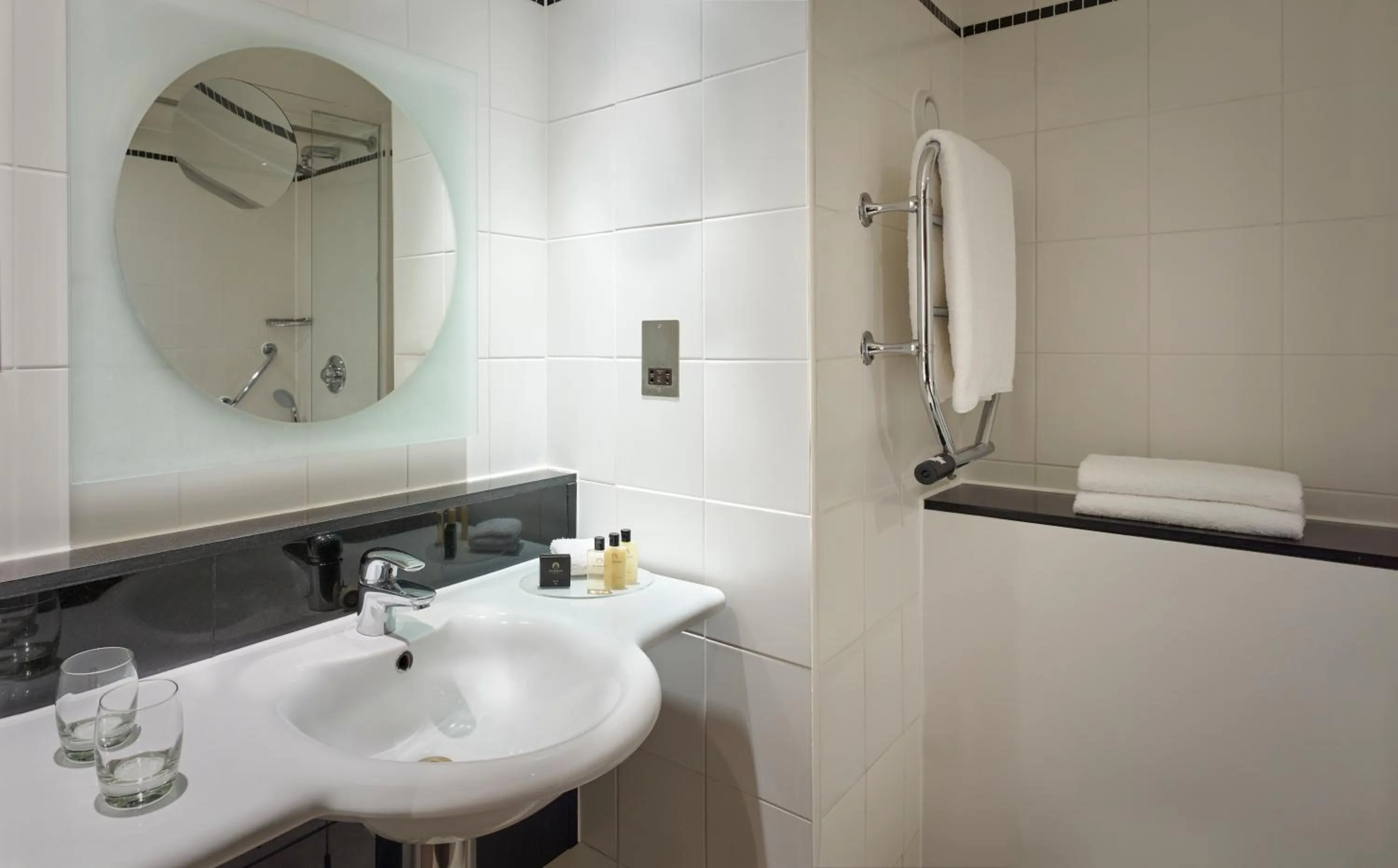 Shower in The Tower Hotel, by Thistle