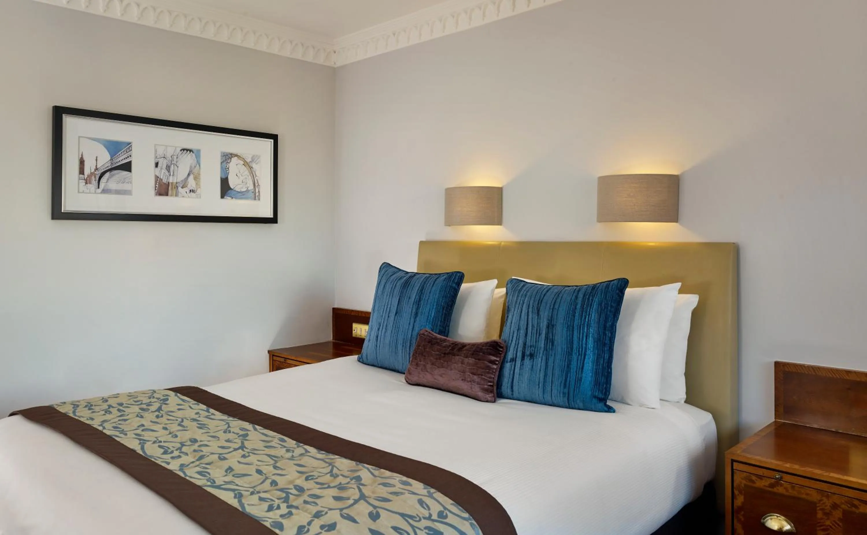 Bed in The Tower Hotel, by Thistle