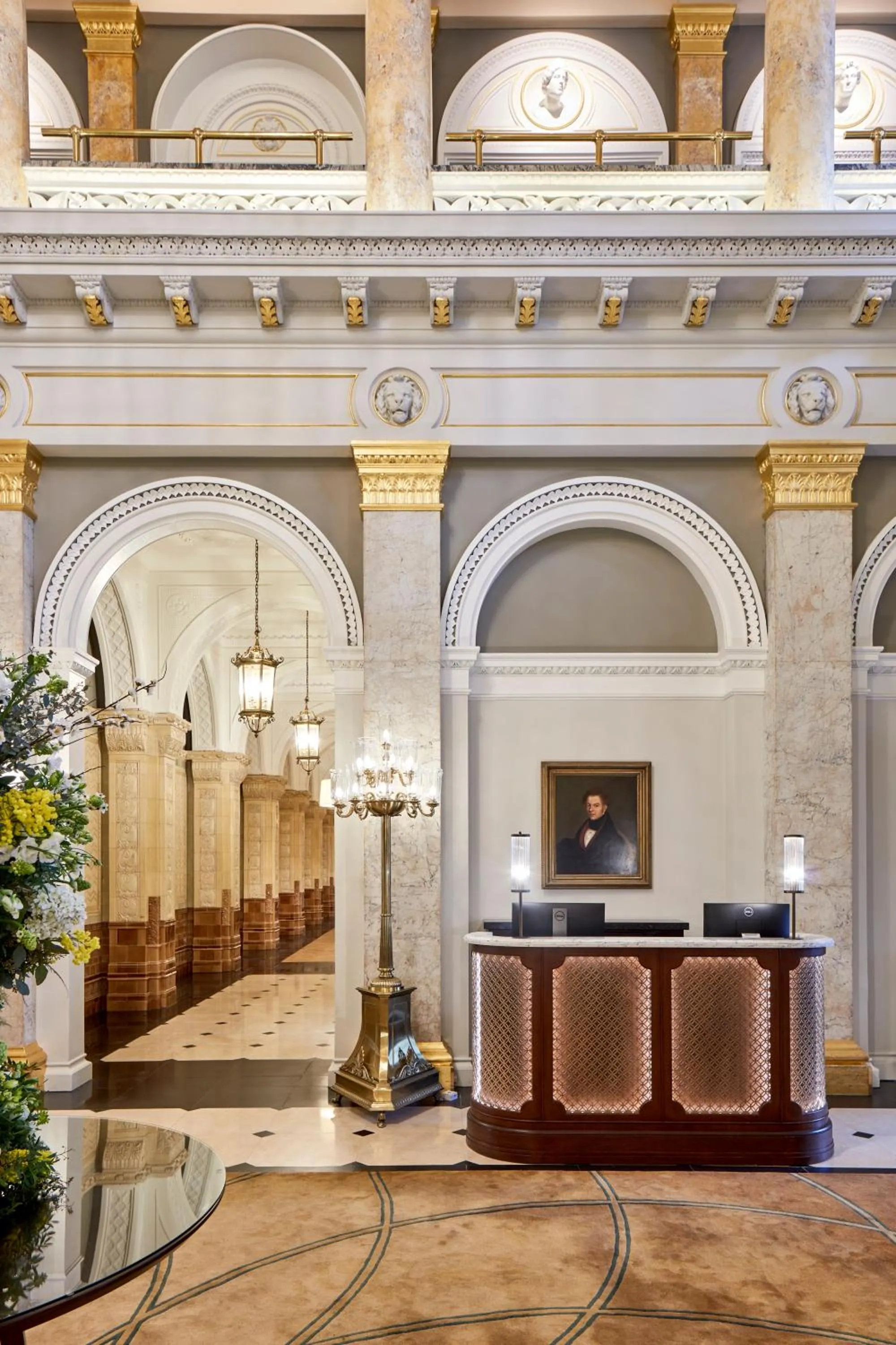 Lobby or reception in The Clermont London, Victoria