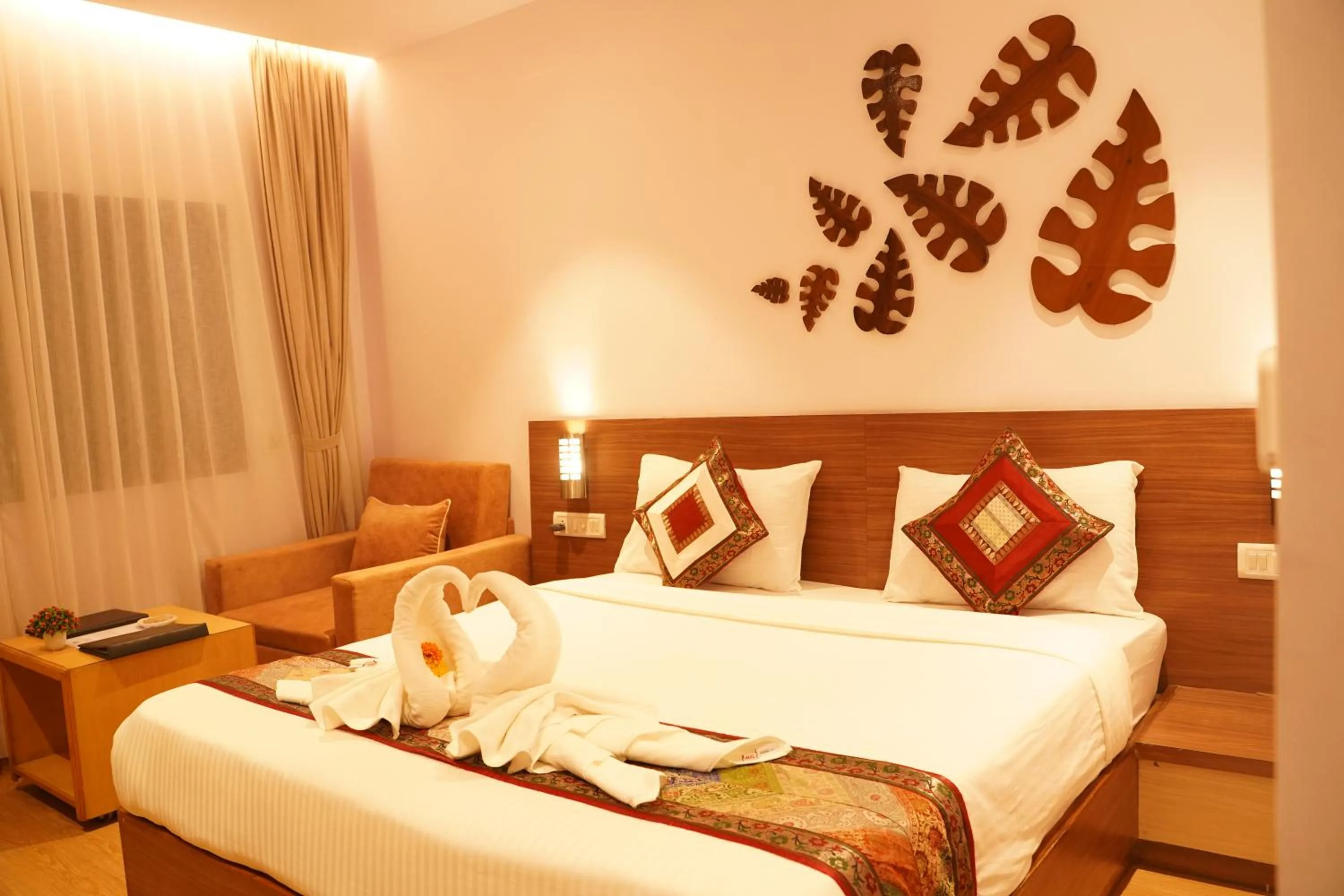 Bed in Hotel Gorbandh