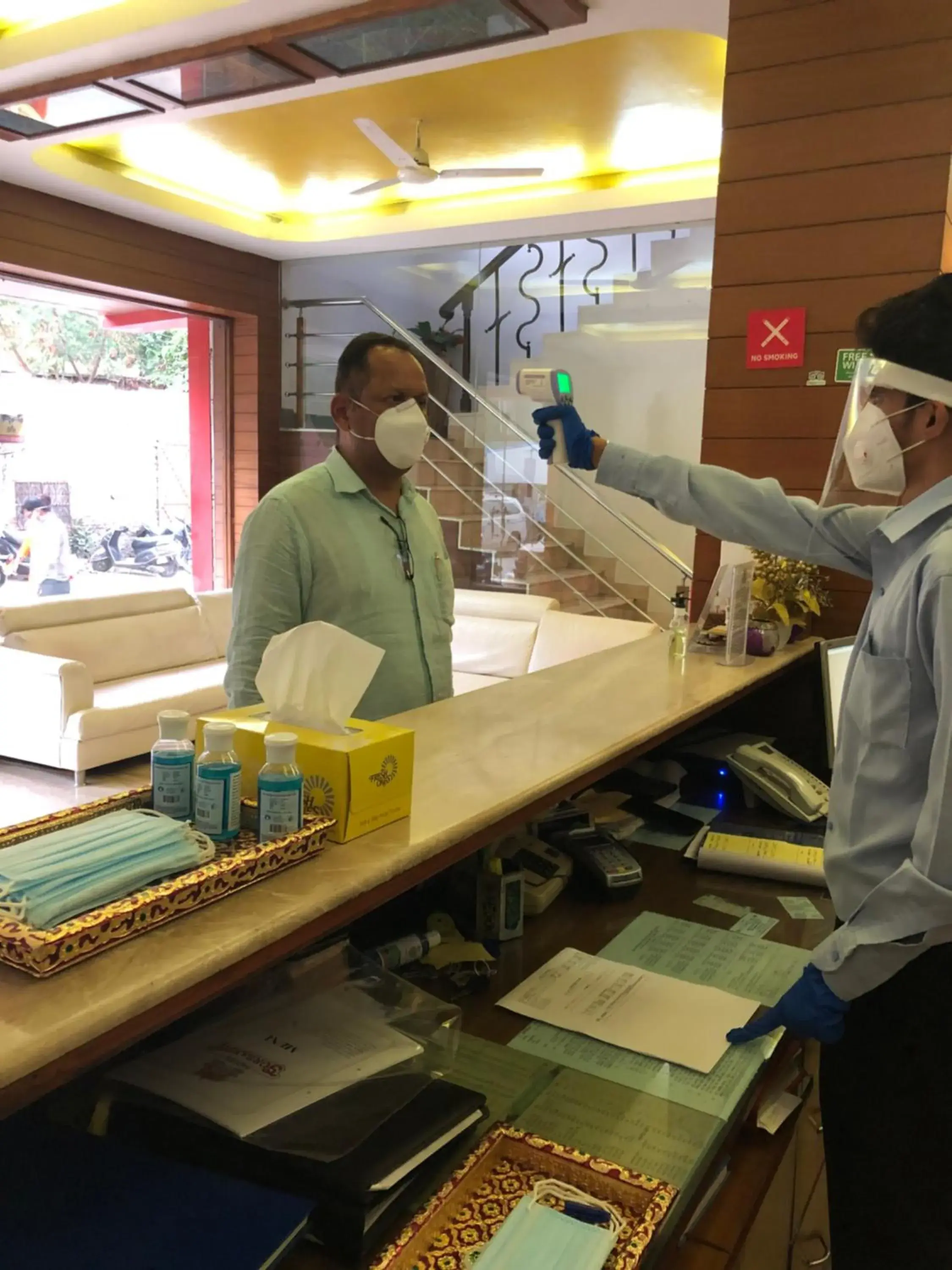 Lobby or reception in Hotel Gorbandh Lobby or reception in Hotel Gorbandh