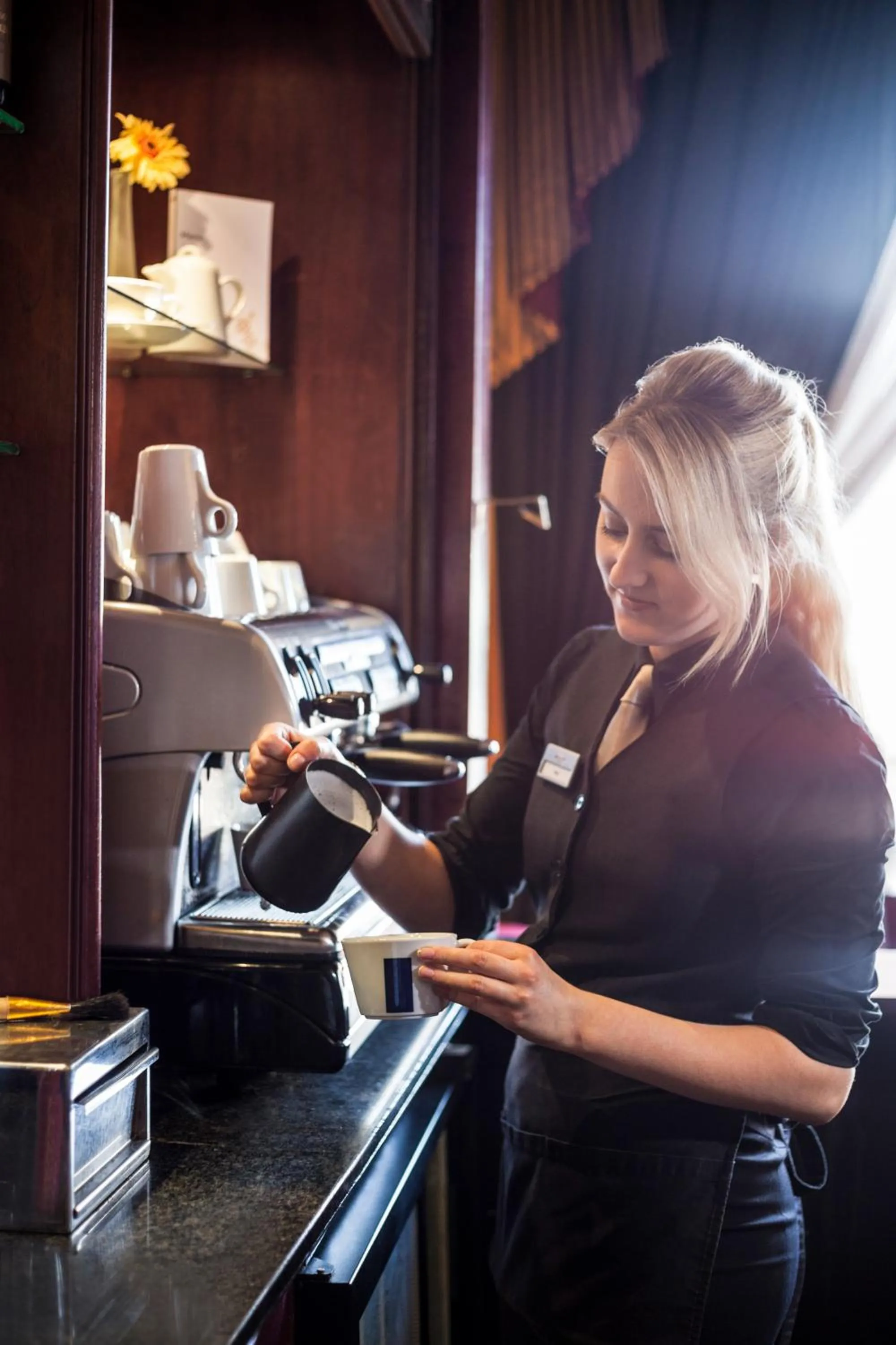 Staff in Exeter Rougemont Hotel by Sunday