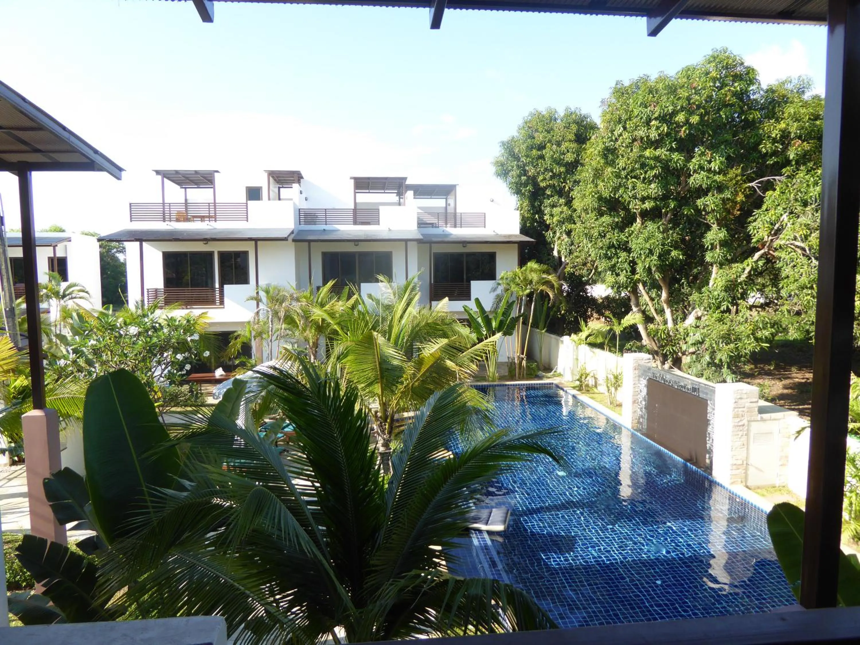 Pool view in Oasis Garden &amp; Pool Villa at VIP Resort