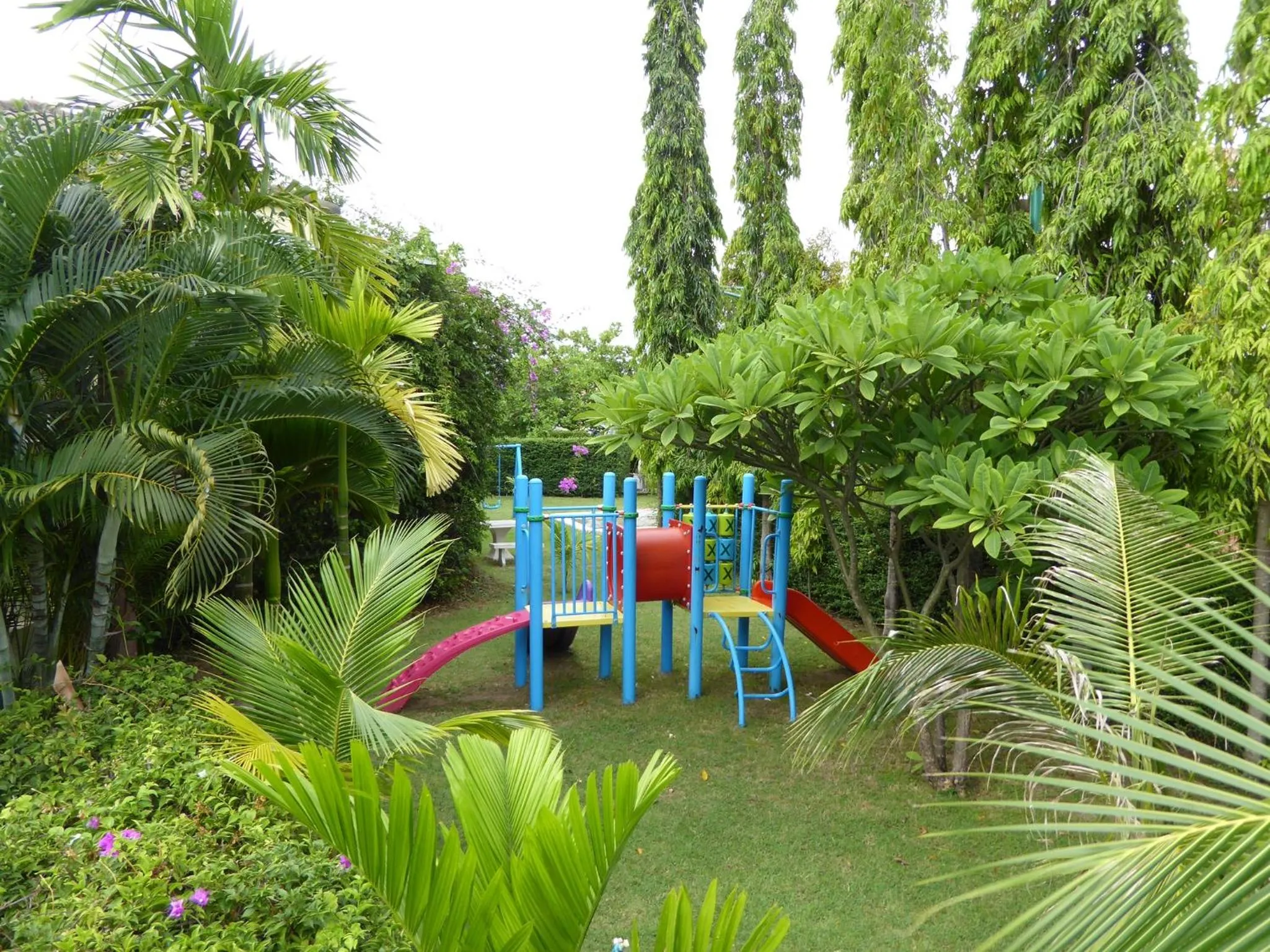 Children play ground in Oasis Garden &amp; Pool Villa at VIP Resort