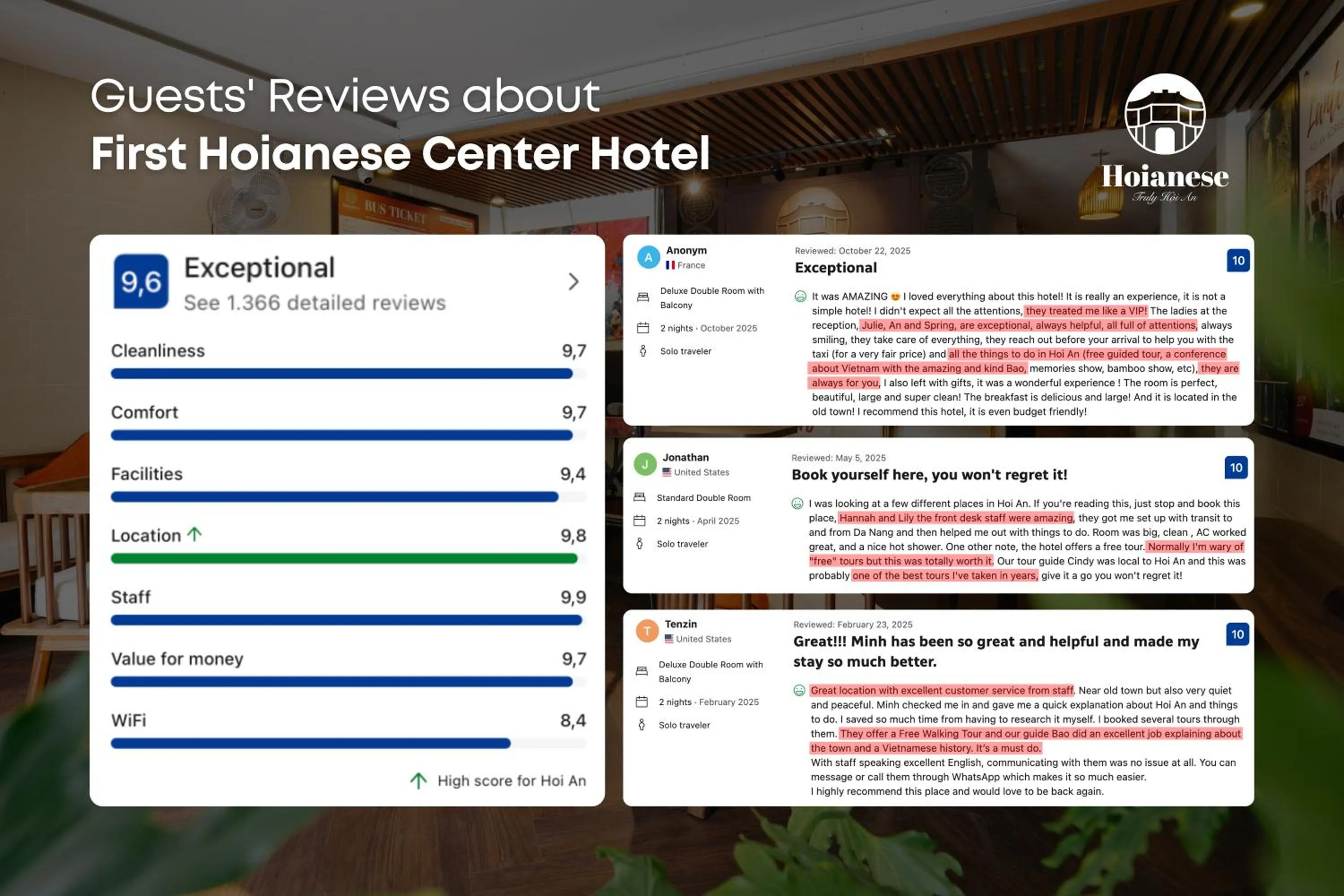 First Hoianese Center Hotel - Cultural Experiential Hotel