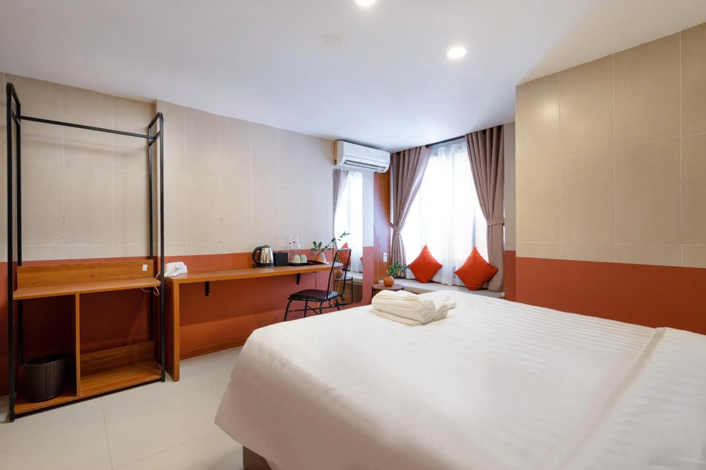 Bed in First Hoianese Center Hotel - Cultural Experiential Hotel