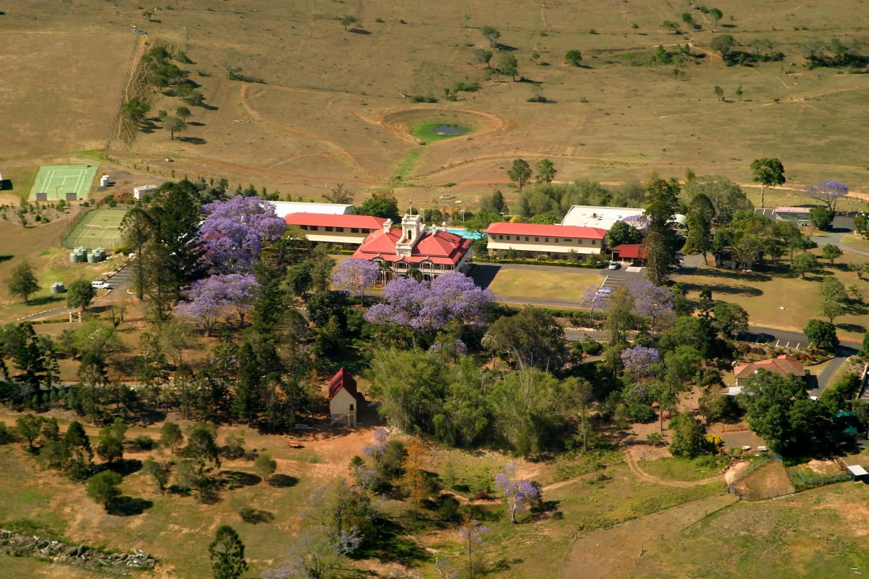 Bird's eye view in Woodlands of Marburg