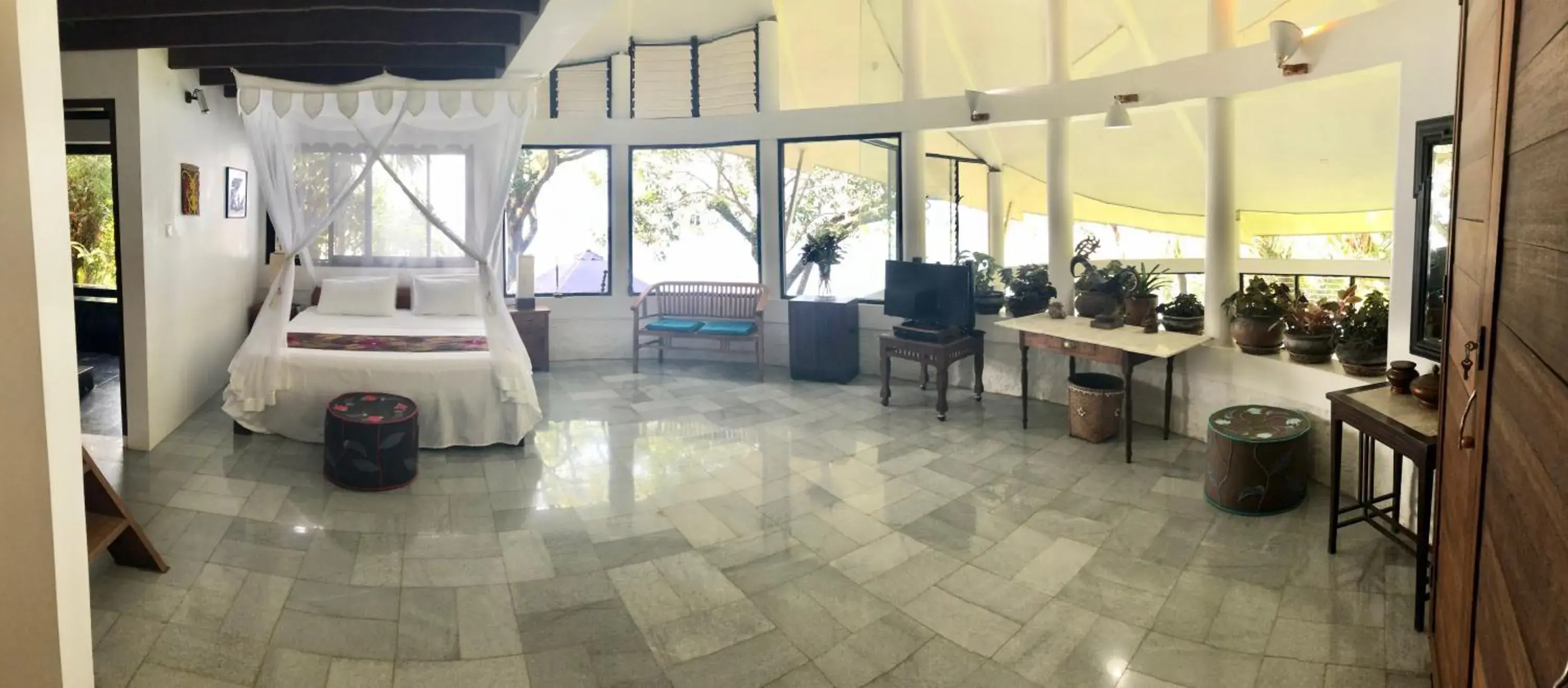 TV and multimedia, Bed in Puncak Air Manis Residence TV and multimedia, Bed in Puncak Air Manis Residence