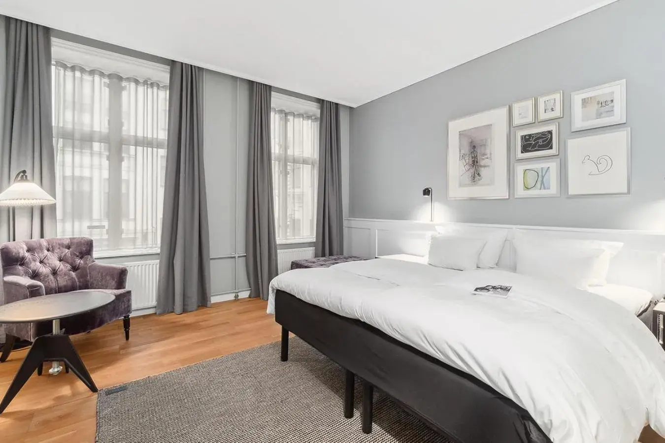 Bed in Hotel Kong Arthur Bed in Hotel Kong Arthur