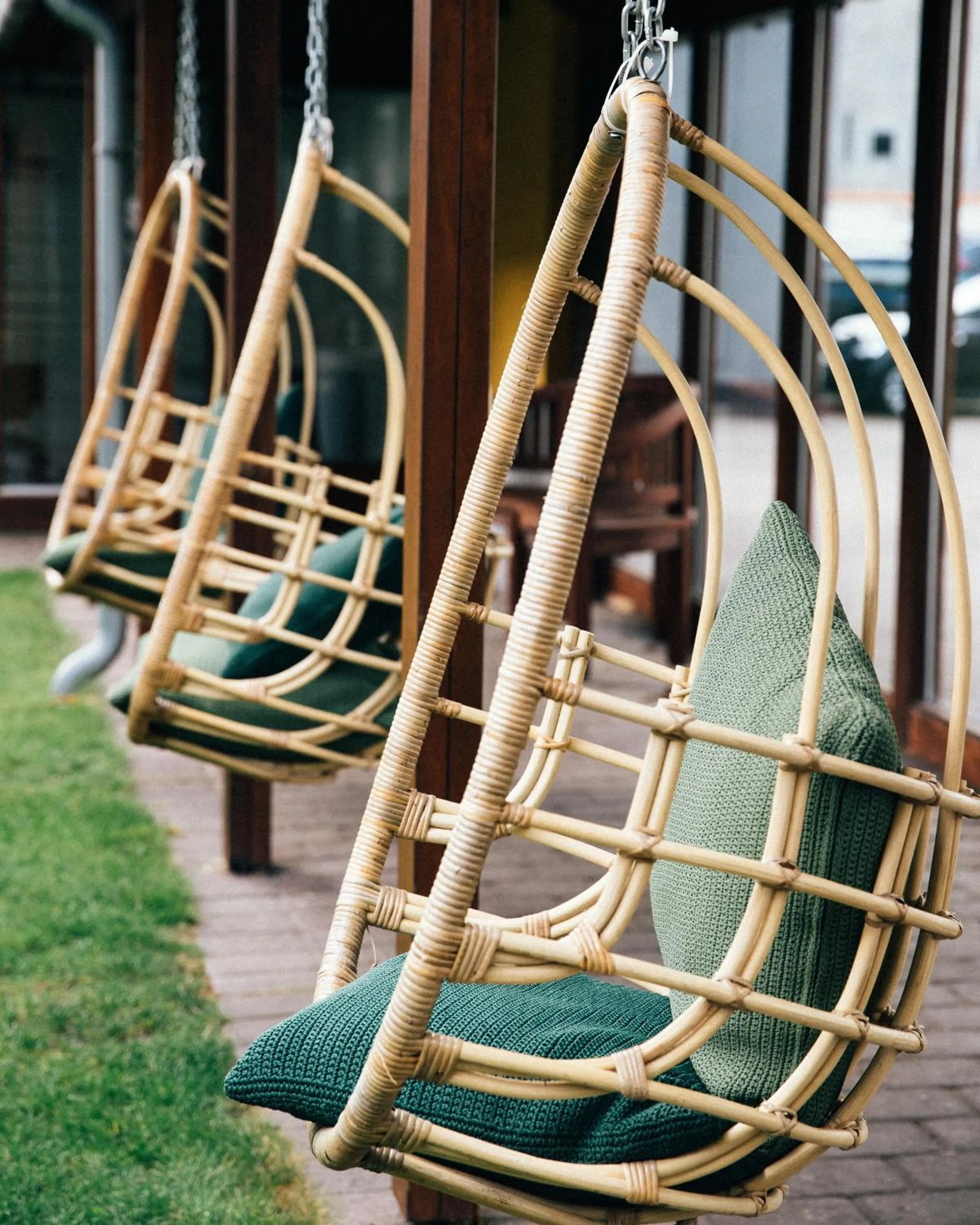 Inner courtyard view in Hotel Kong Arthur