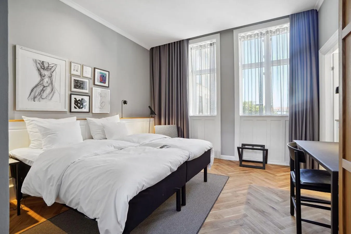 Bed in Hotel Kong Arthur