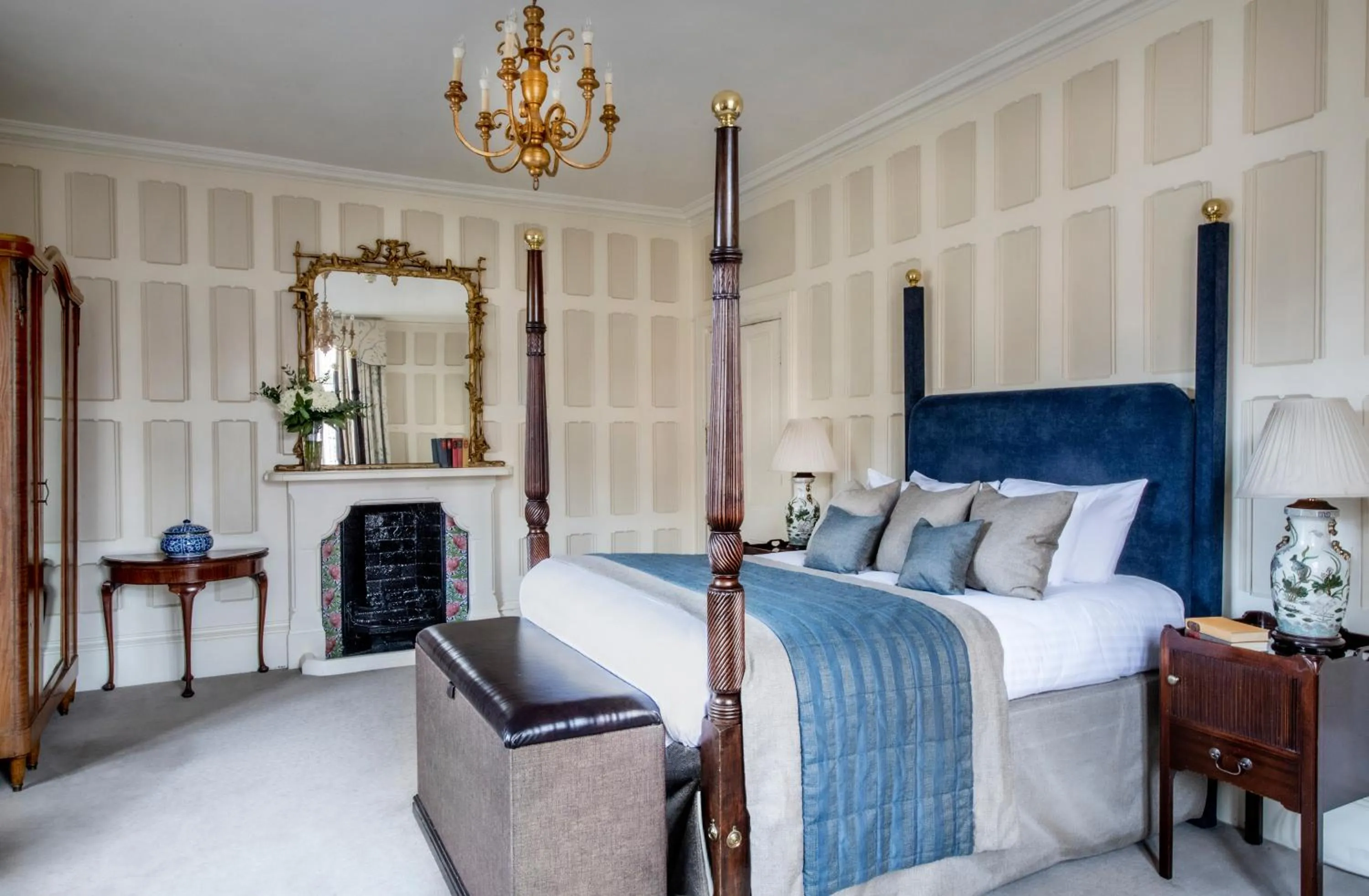 Bedroom, Bed in New Hall Hotel & Spa, Birmingham