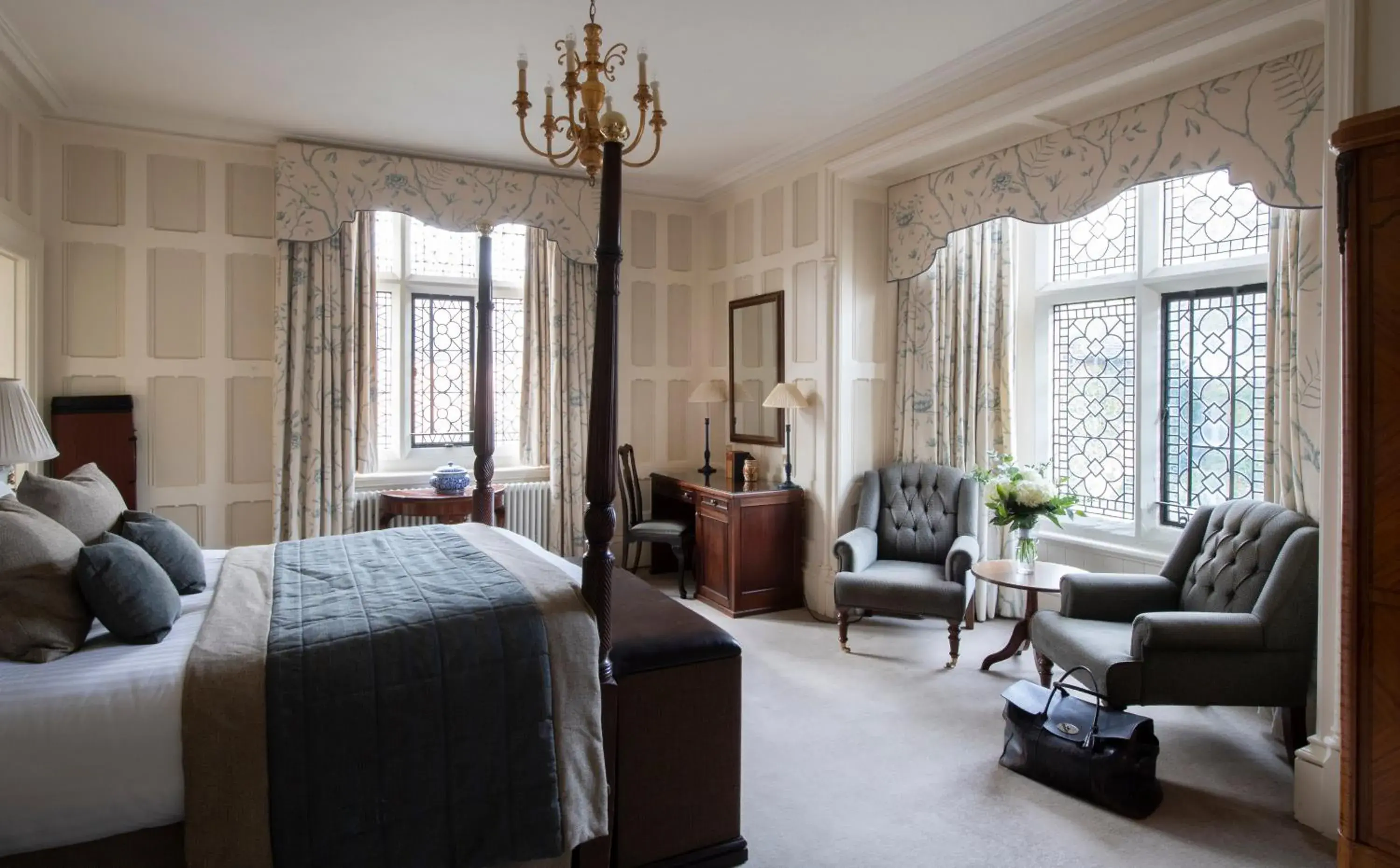 Bedroom, Bed in New Hall Hotel & Spa, Birmingham Bedroom, Bed in New Hall Hotel & Spa, Birmingham