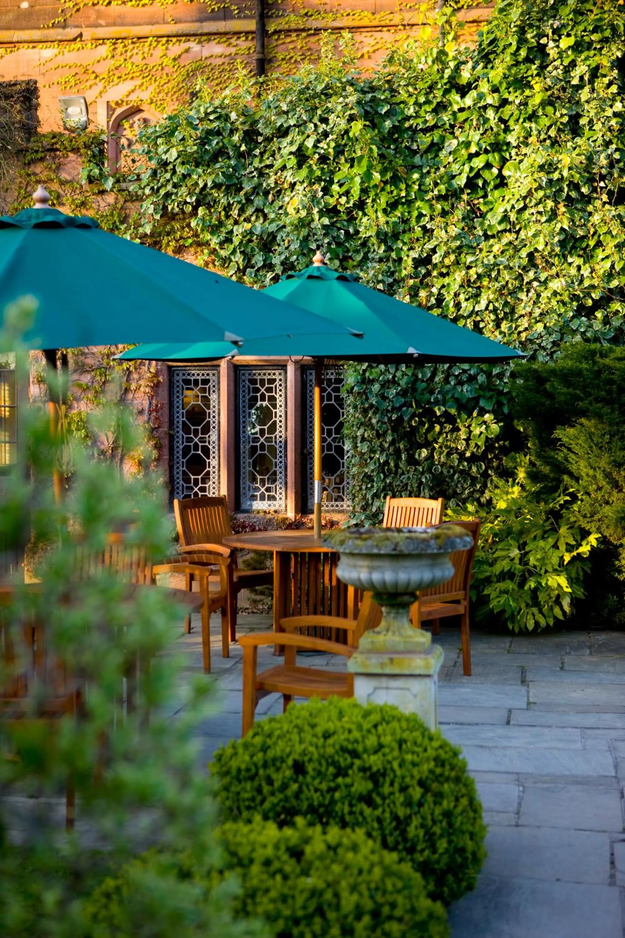 Patio in New Hall Hotel & Spa, Birmingham