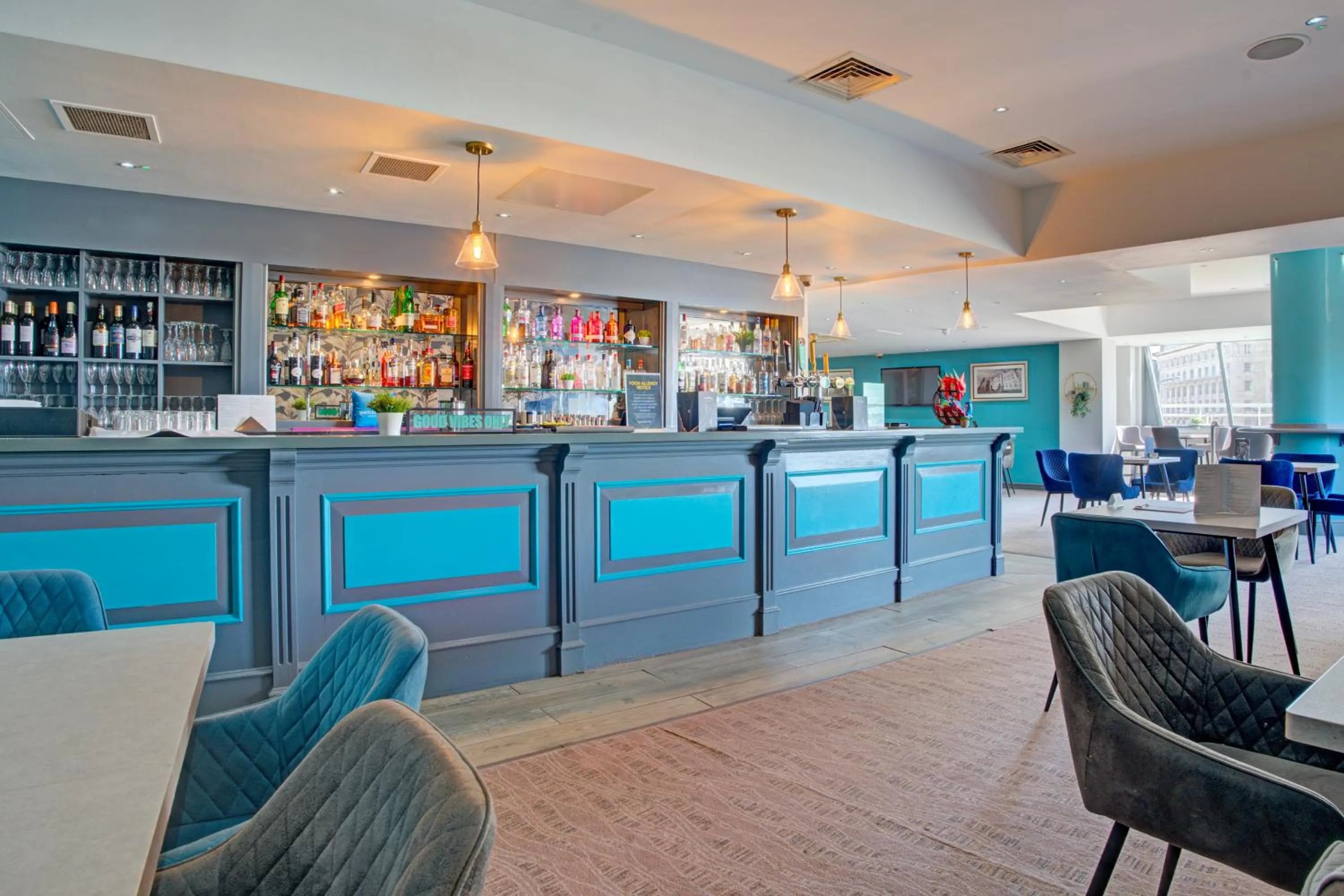 Restaurant/places to eat in Atlantic Tower Hotel Liverpool By Sunday