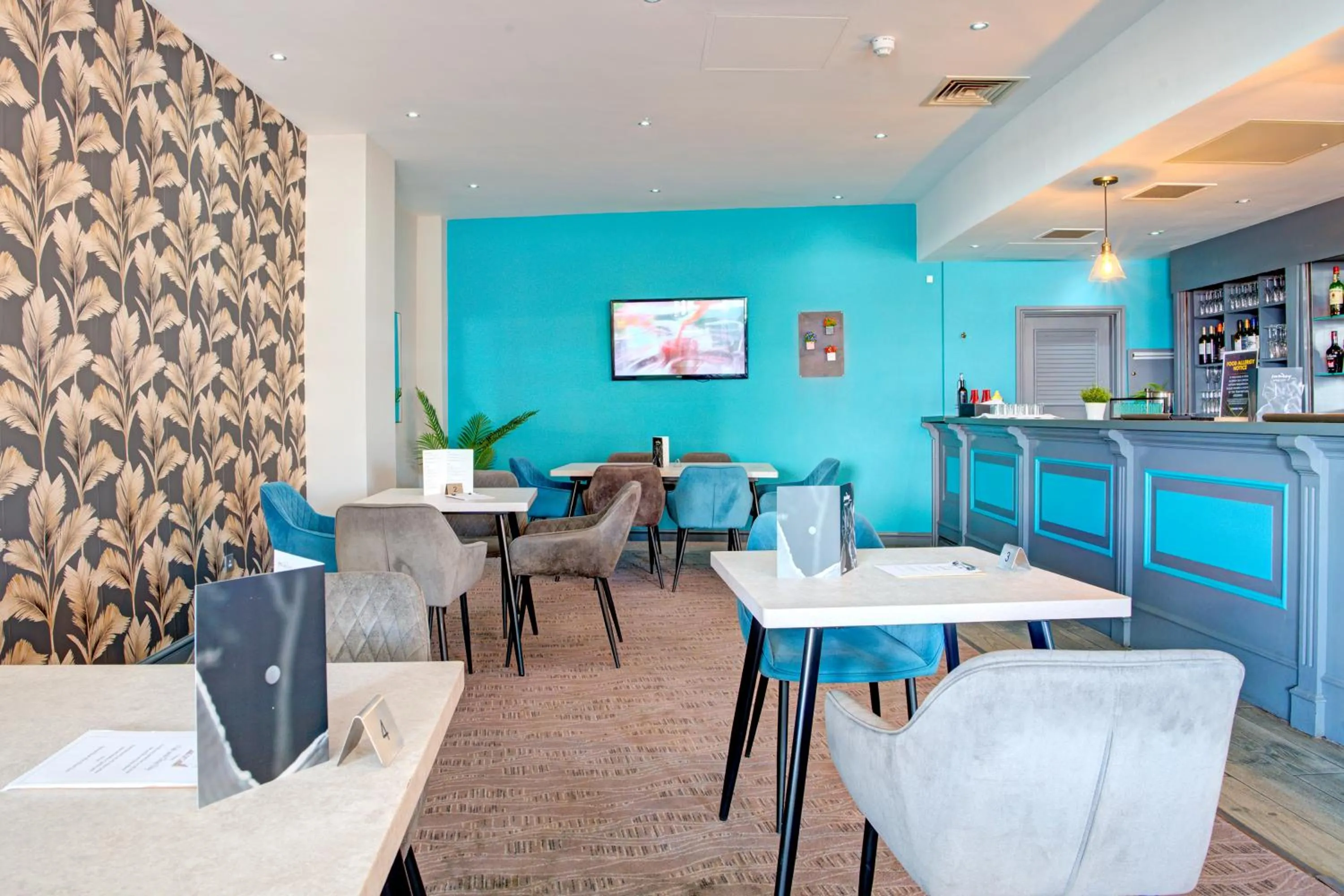 Restaurant/places to eat in Atlantic Tower Hotel Liverpool By Sunday