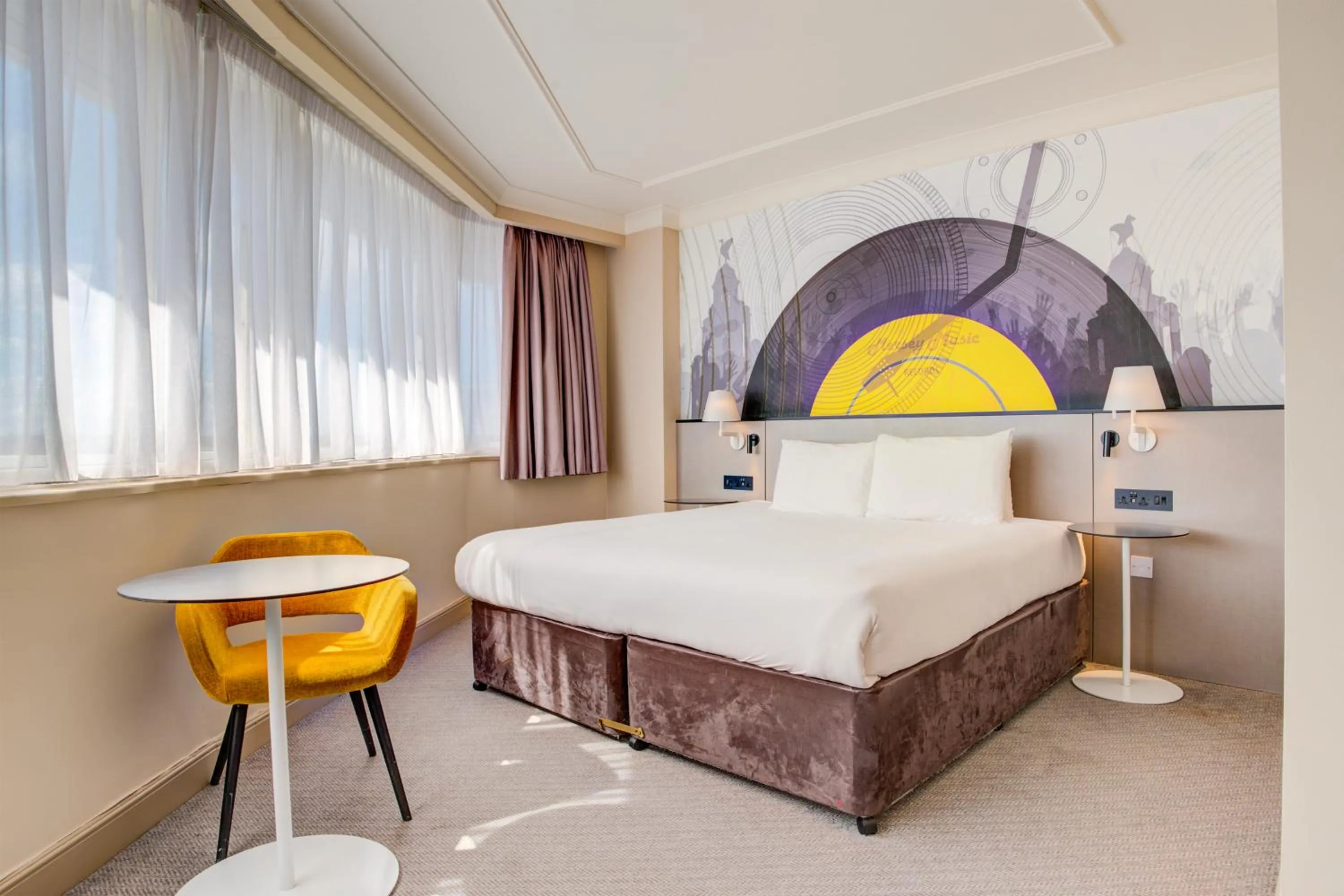 Bedroom, Bed in Atlantic Tower Hotel Liverpool By Sunday