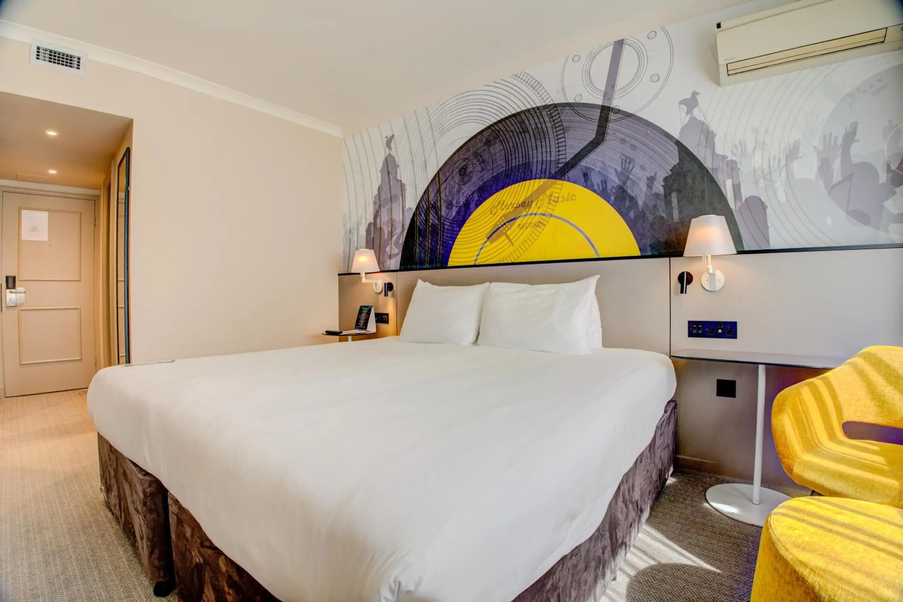 Bedroom, Bed in Atlantic Tower Hotel Liverpool By Sunday Bedroom, Bed in Atlantic Tower Hotel Liverpool By Sunday