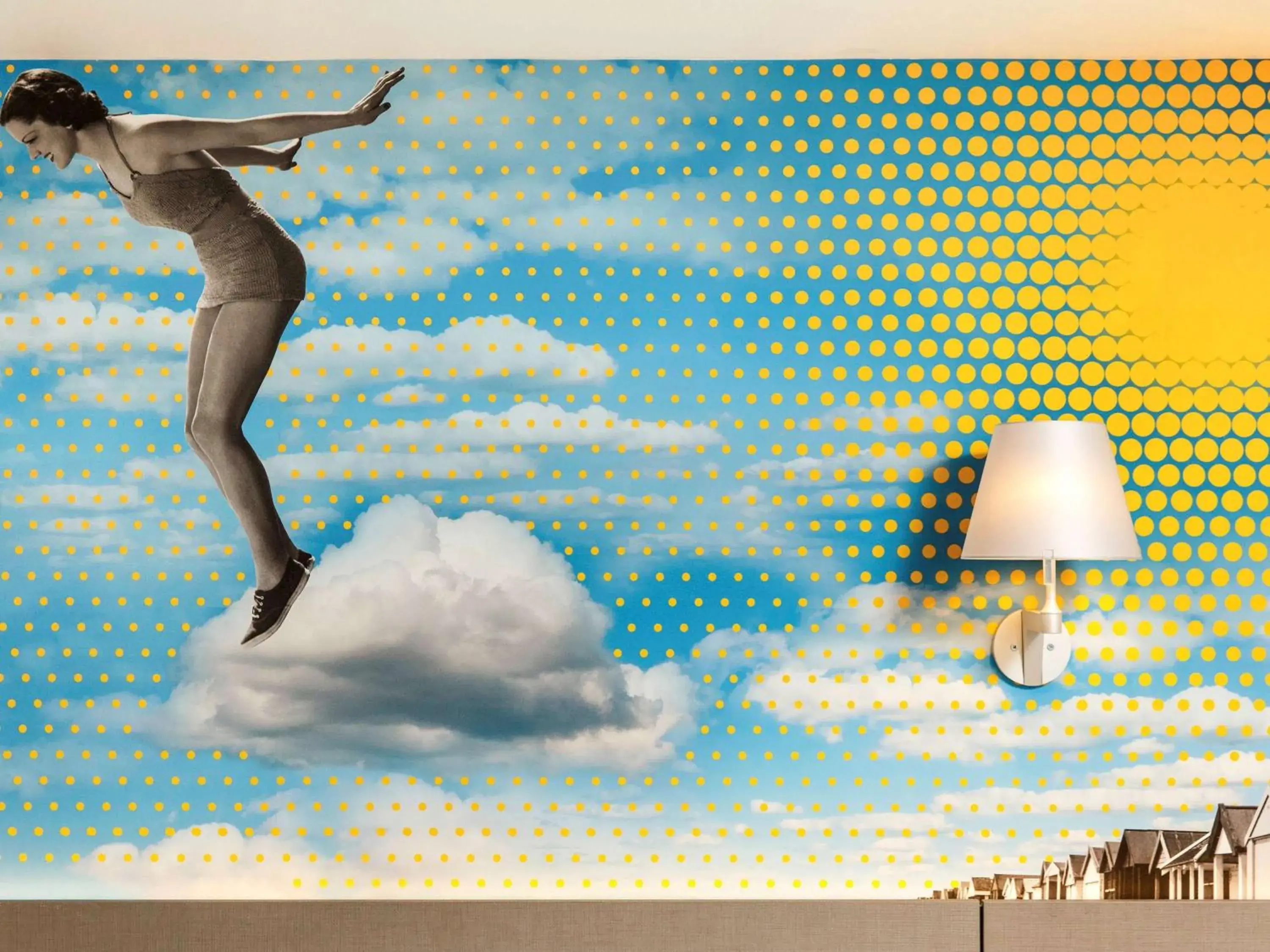 Photo of the whole room in ibis Styles Manchester Portland Photo of the whole room in ibis Styles Manchester Portland