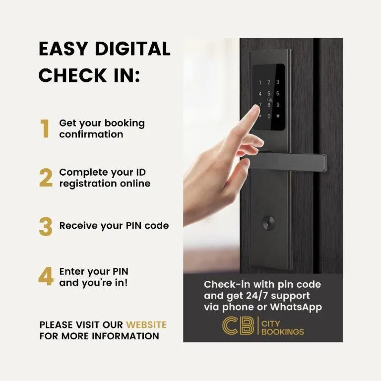 Text overlay in Monaco Grand Apartments By CityBookings