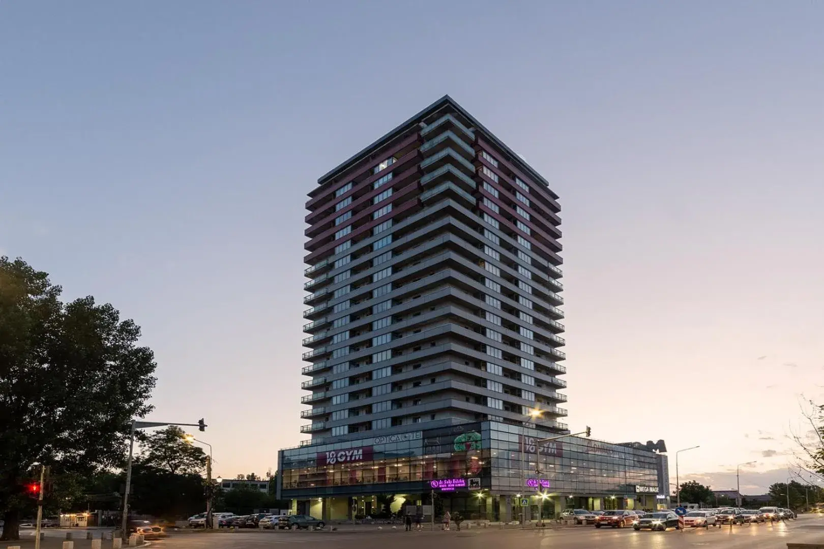 Property building in Monaco Grand Apartments By CityBookings Property building in Monaco Grand Apartments By CityBookings