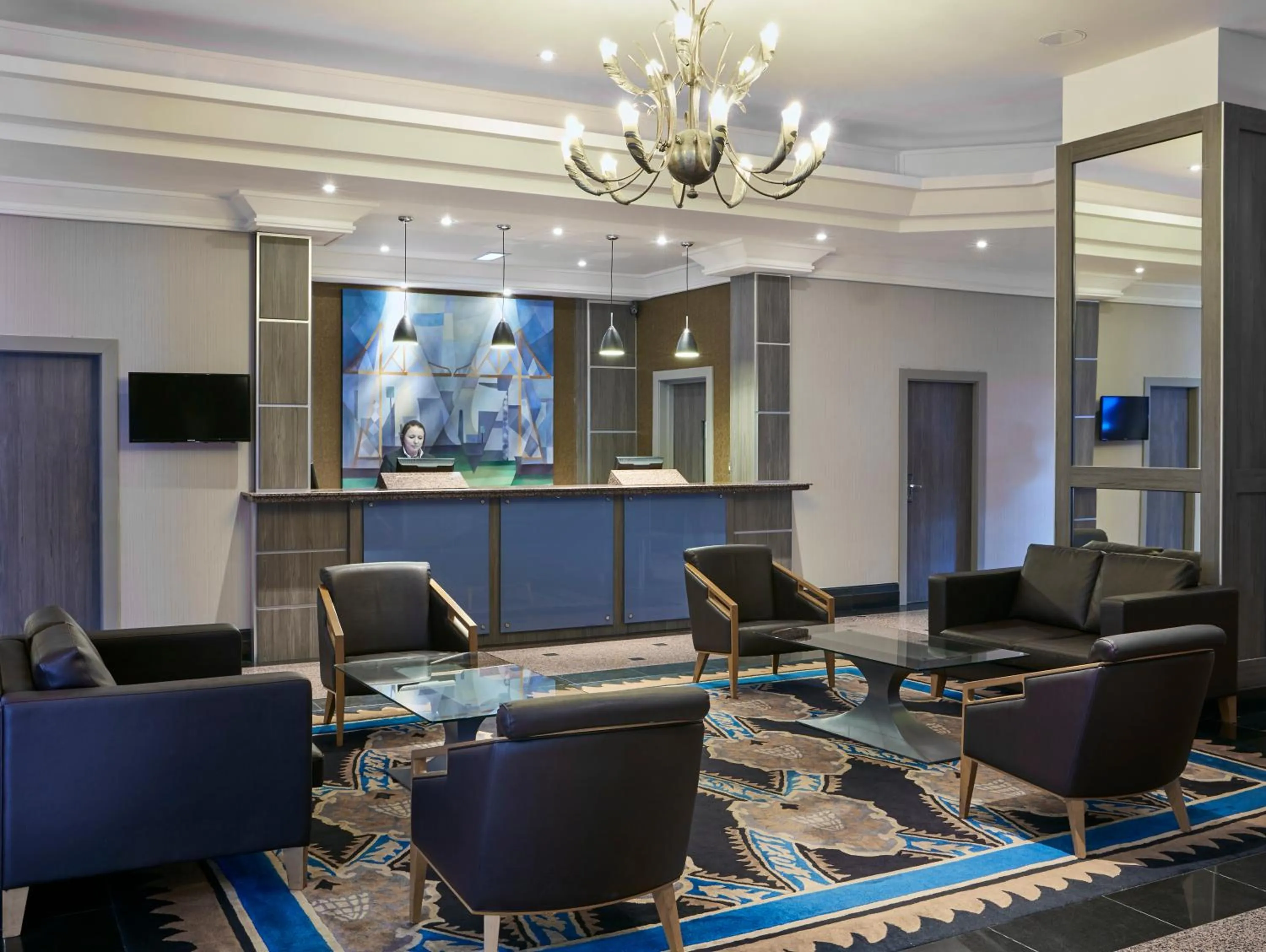Lobby or reception in Leonardo Hotel Middlesbrough