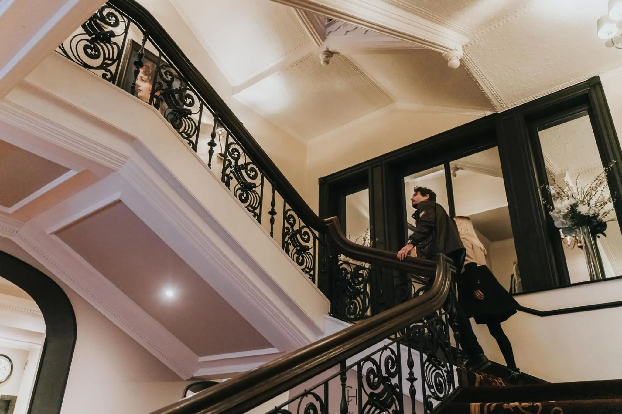 People in The County Hotel Newcastle