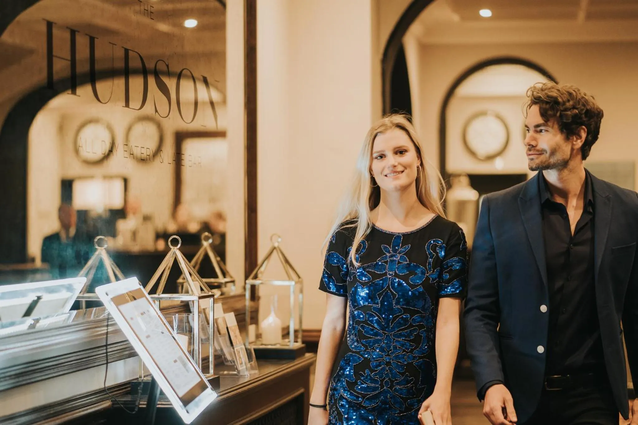 Guests in The County Hotel Newcastle