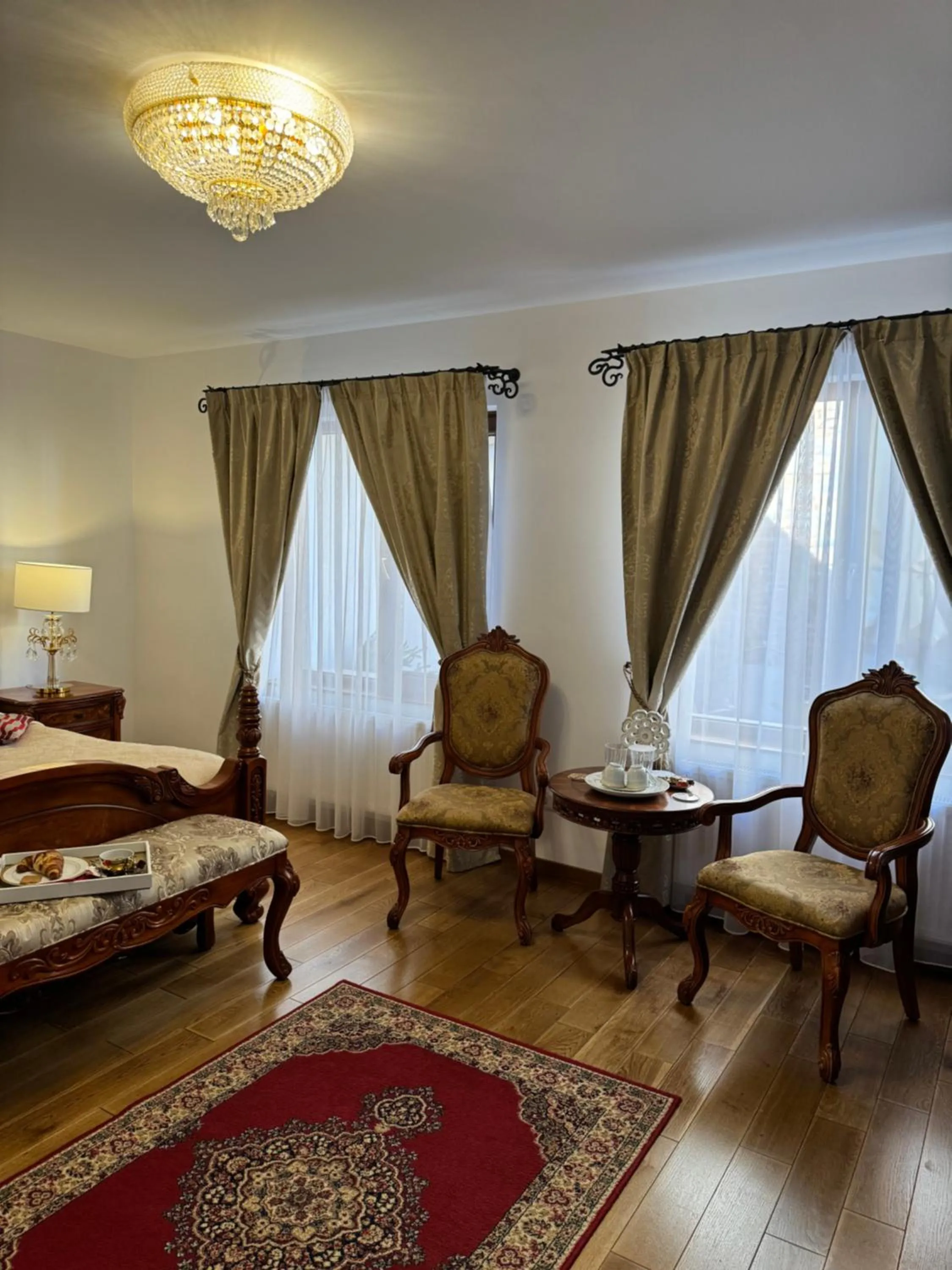 Photo of the whole room, Bed in Cetatea Medievala