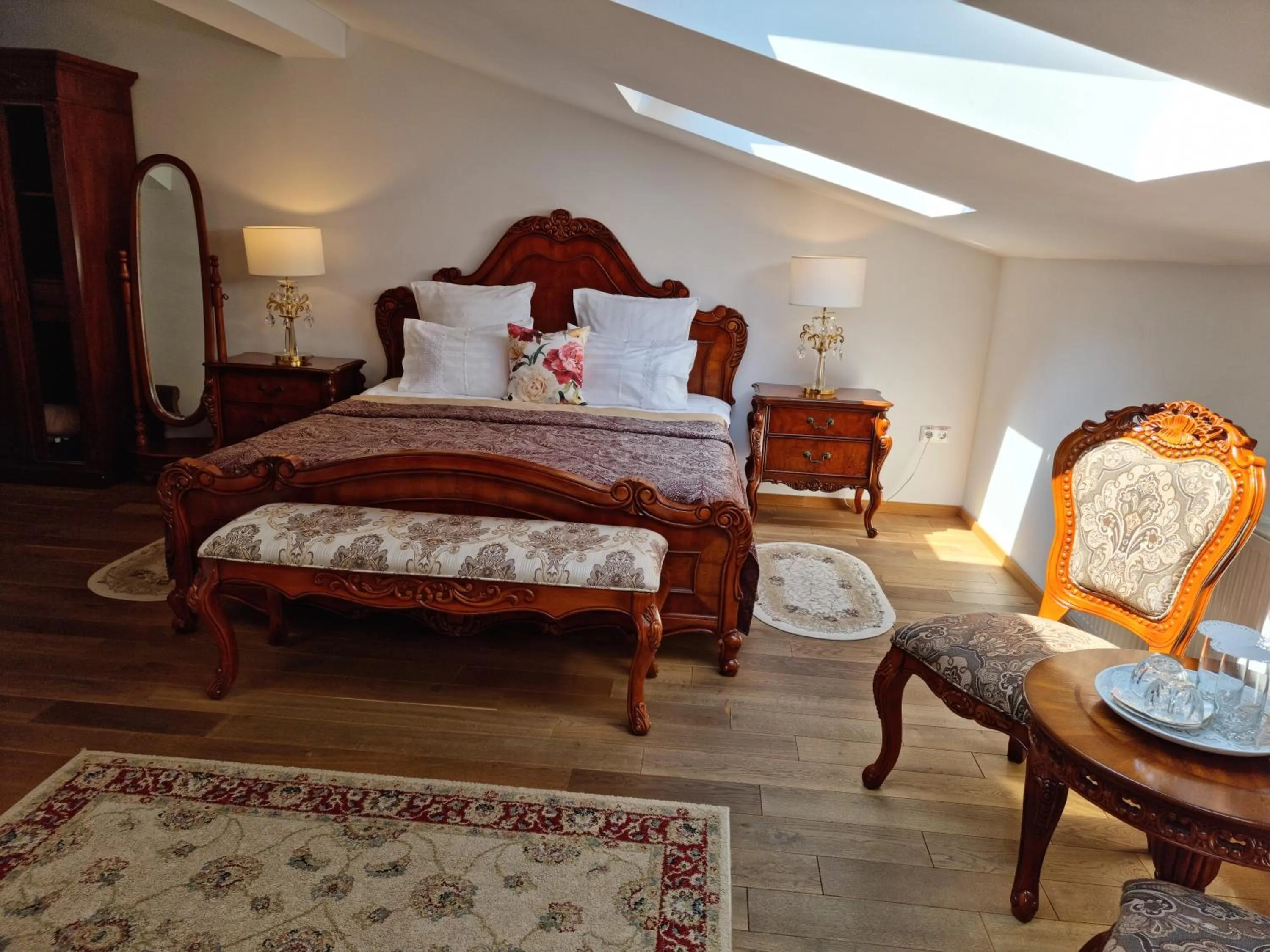 Bed in Cetatea Medievala