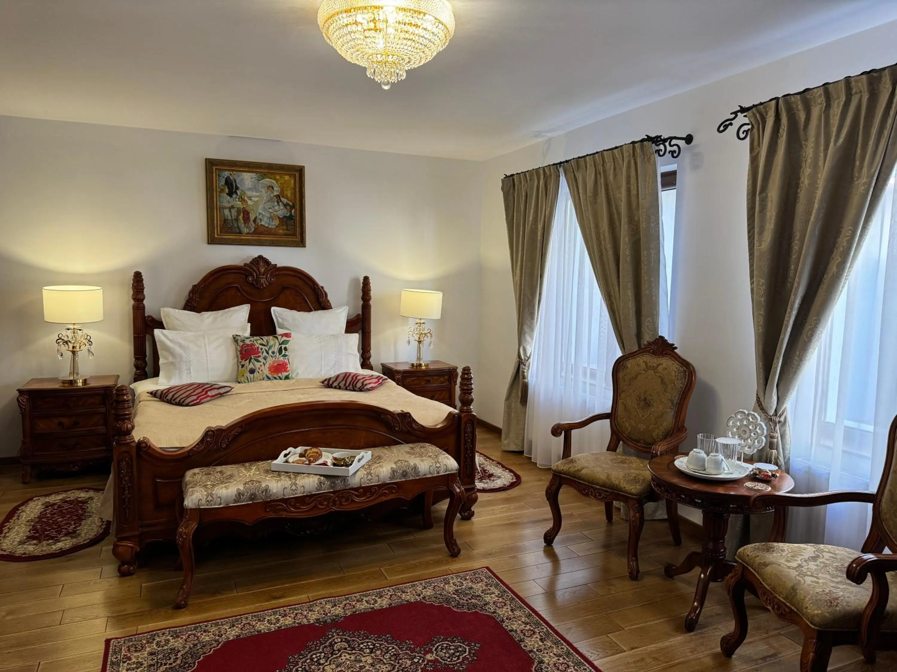 Bed in Cetatea Medievala