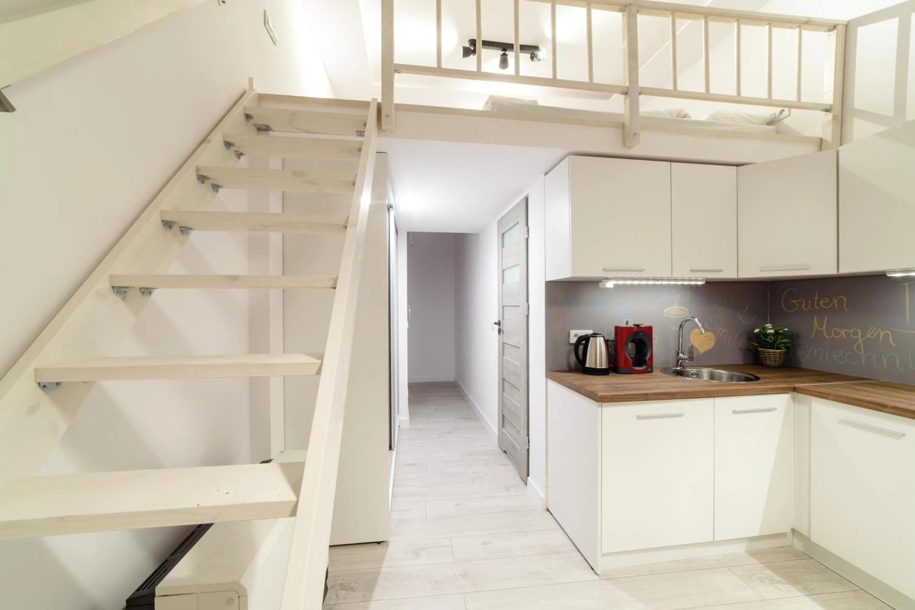 Photo of the whole room in 2 Nights Apartments - great location, right next to Main Rail and Bus Station, 10 min to Main Square by foot