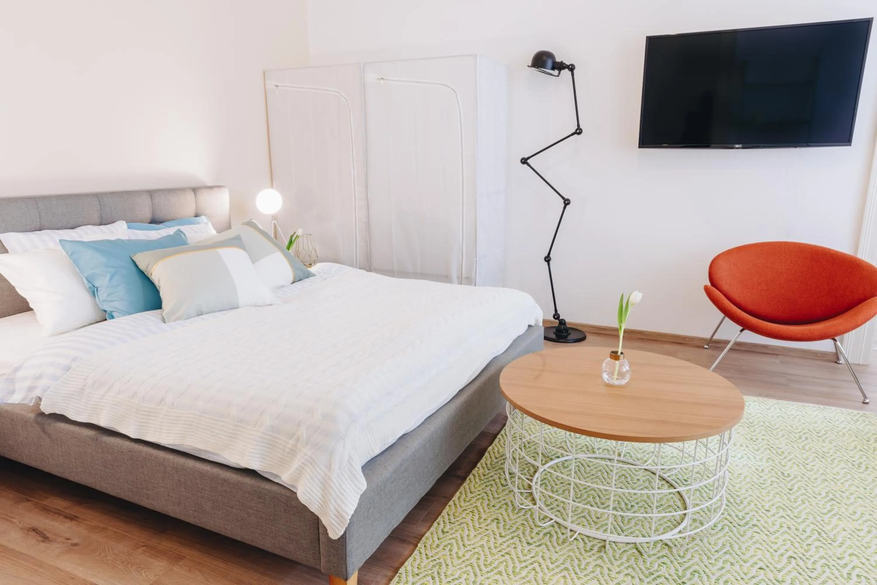 Bed in Chill apartments