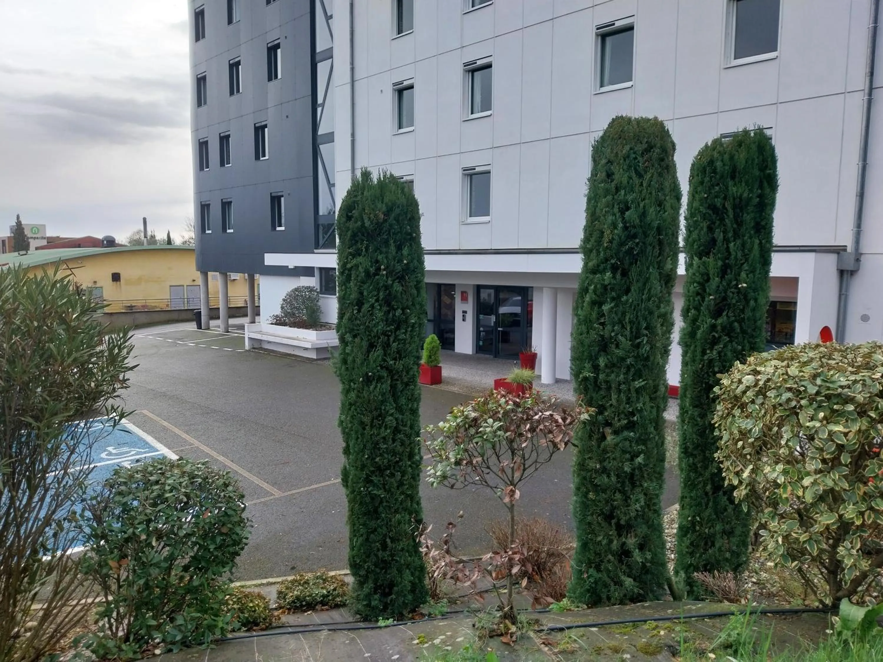 View (from property/room) in Hotel Arena Toulouse