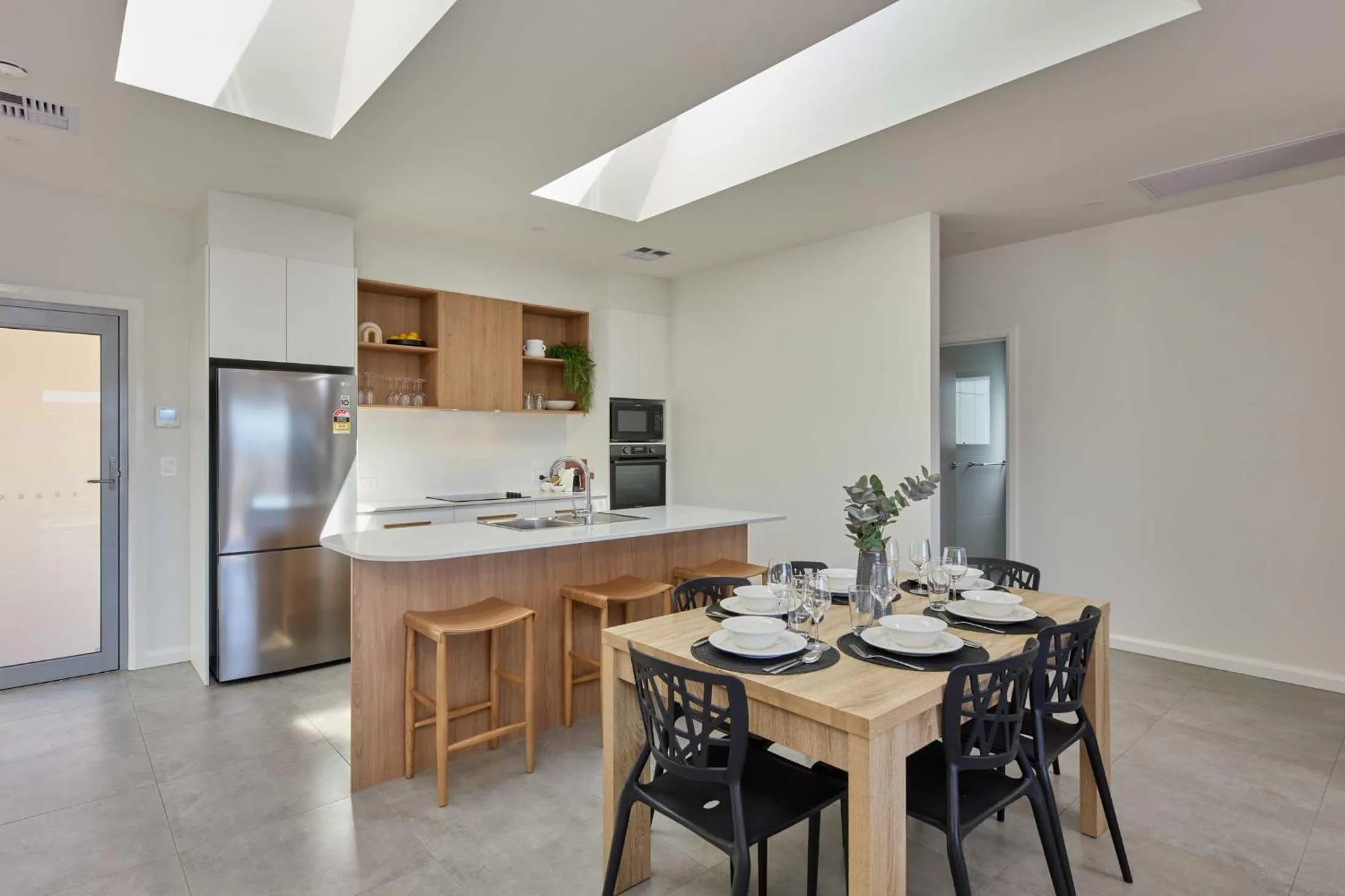 Kitchen or kitchenette in BIG4 Launceston Holiday Park