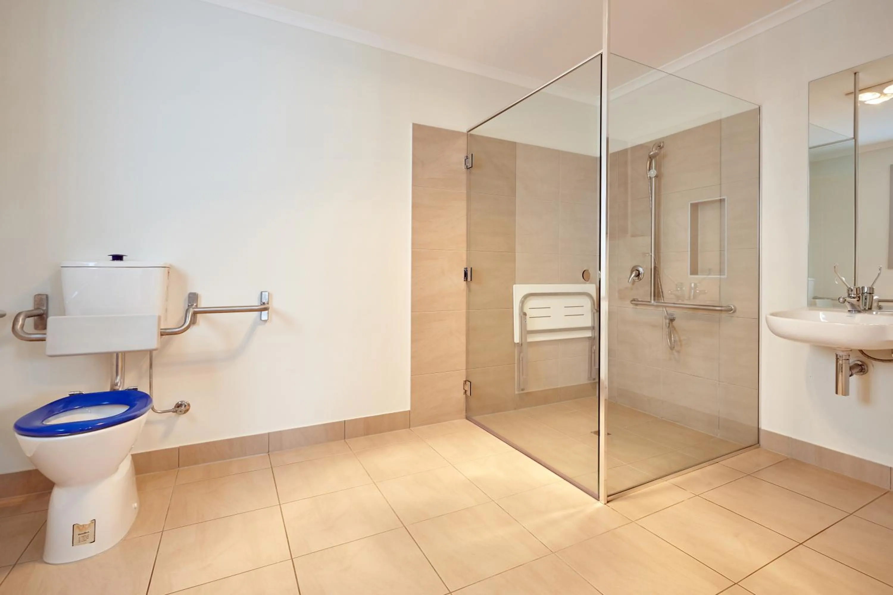 Toilet in BIG4 Launceston Holiday Park