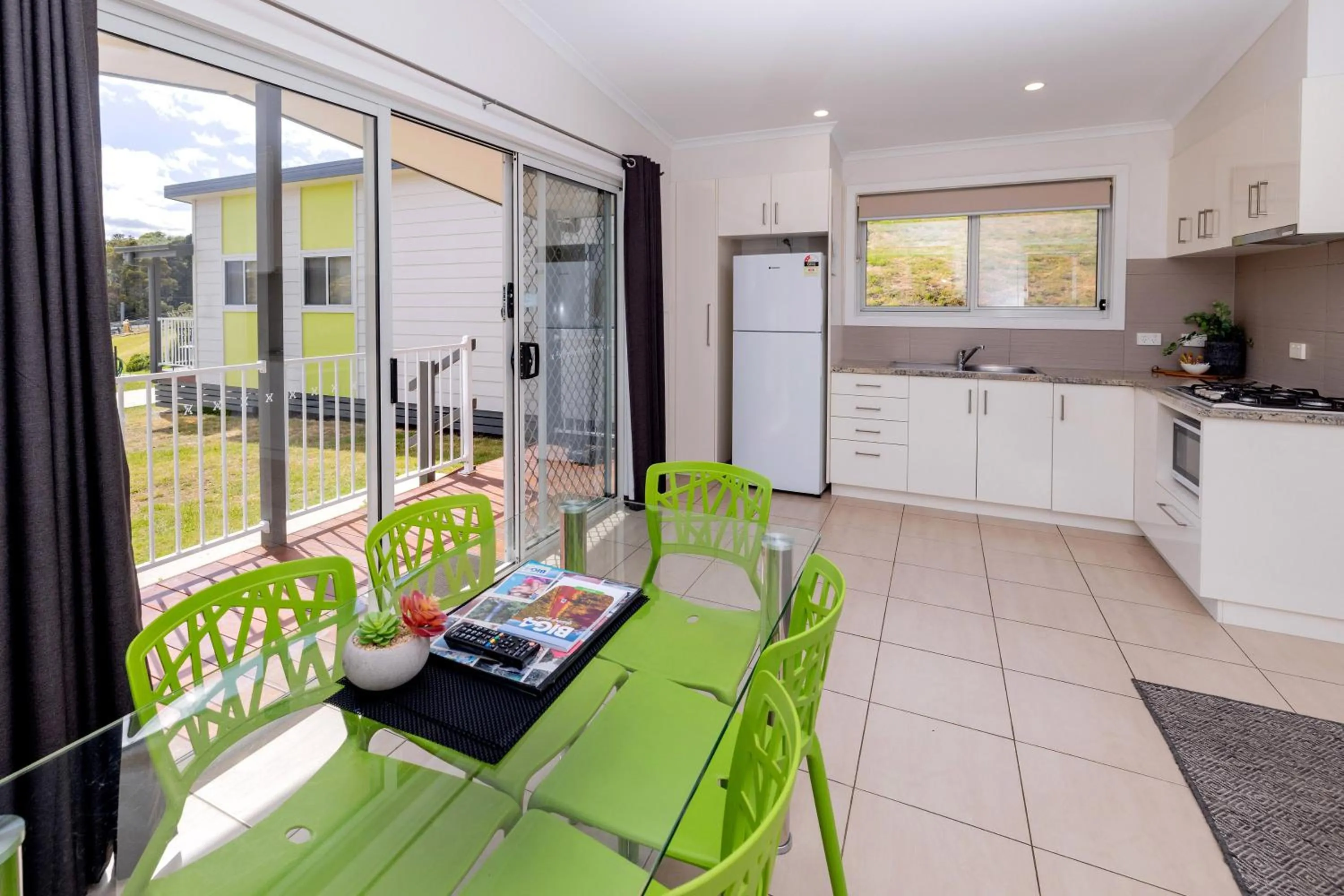 Kitchen or kitchenette in BIG4 Launceston Holiday Park